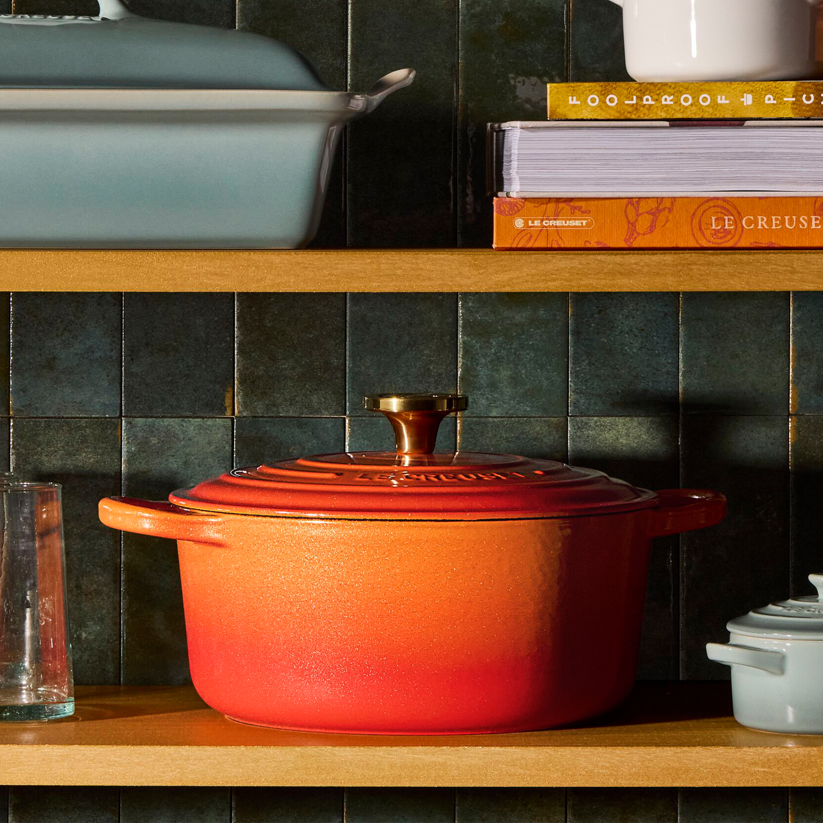 圓形琺瑯鑄鐵鍋 (一百周年鍋蓋頭) image number 5