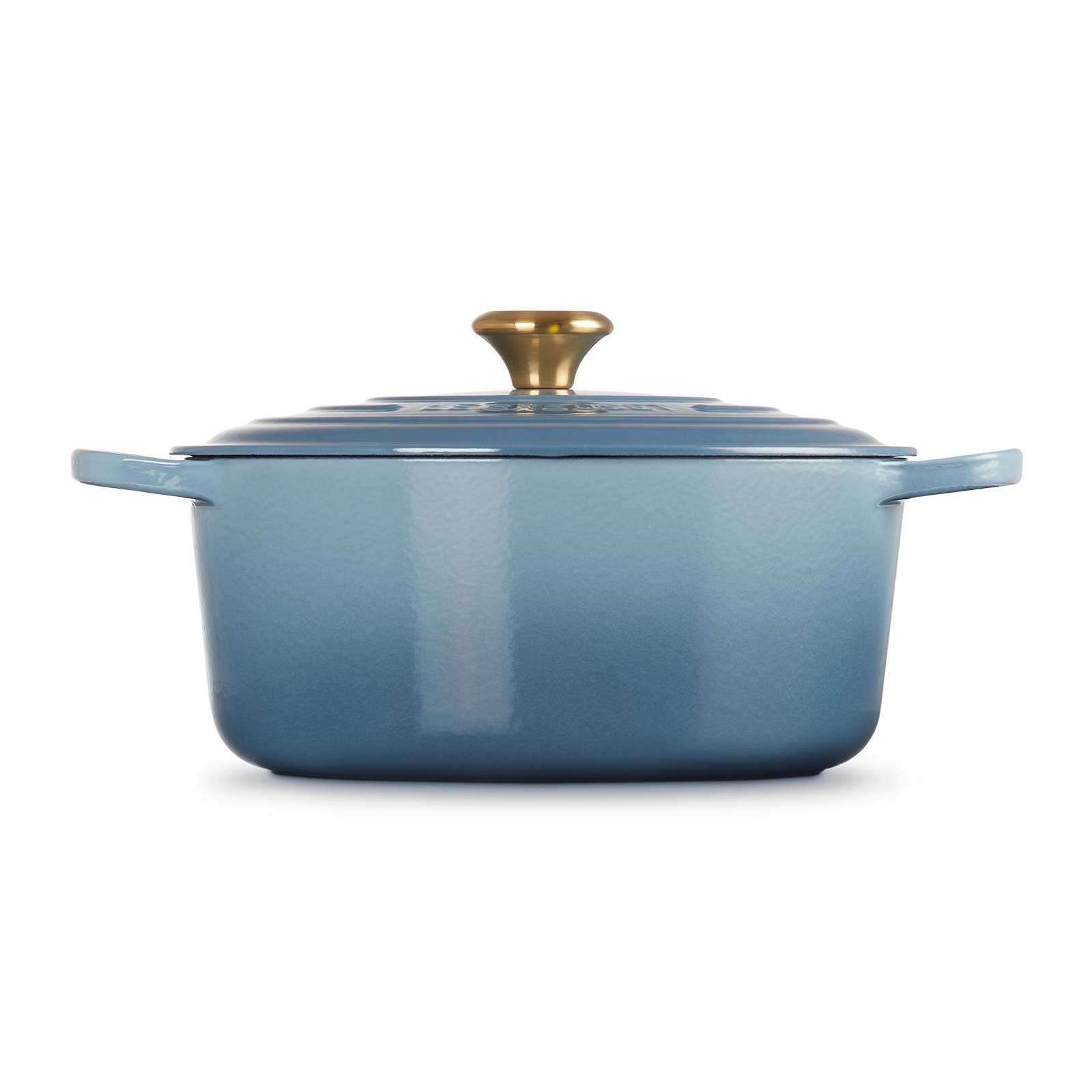Round Casserole (Gold Knob) image number 2