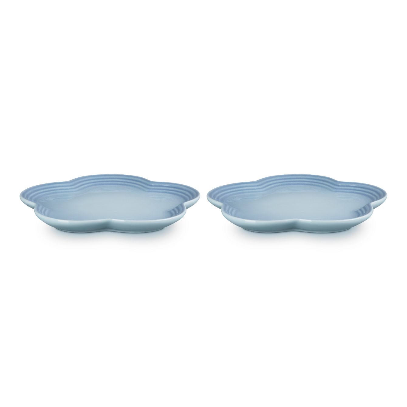 Set of 2 Flower Plate image number 0