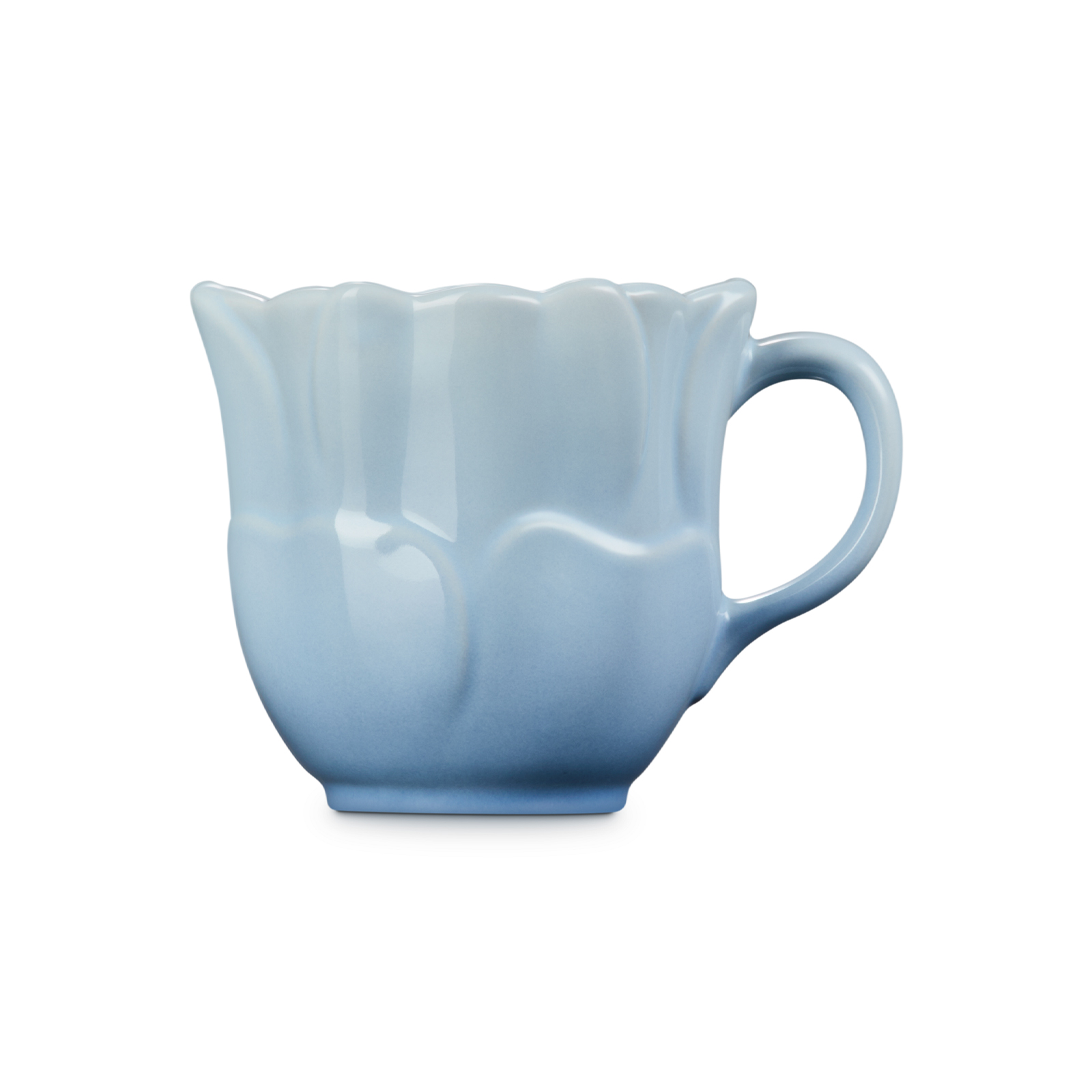 銀蓮花花瓣造型陶瓷杯 image number 2