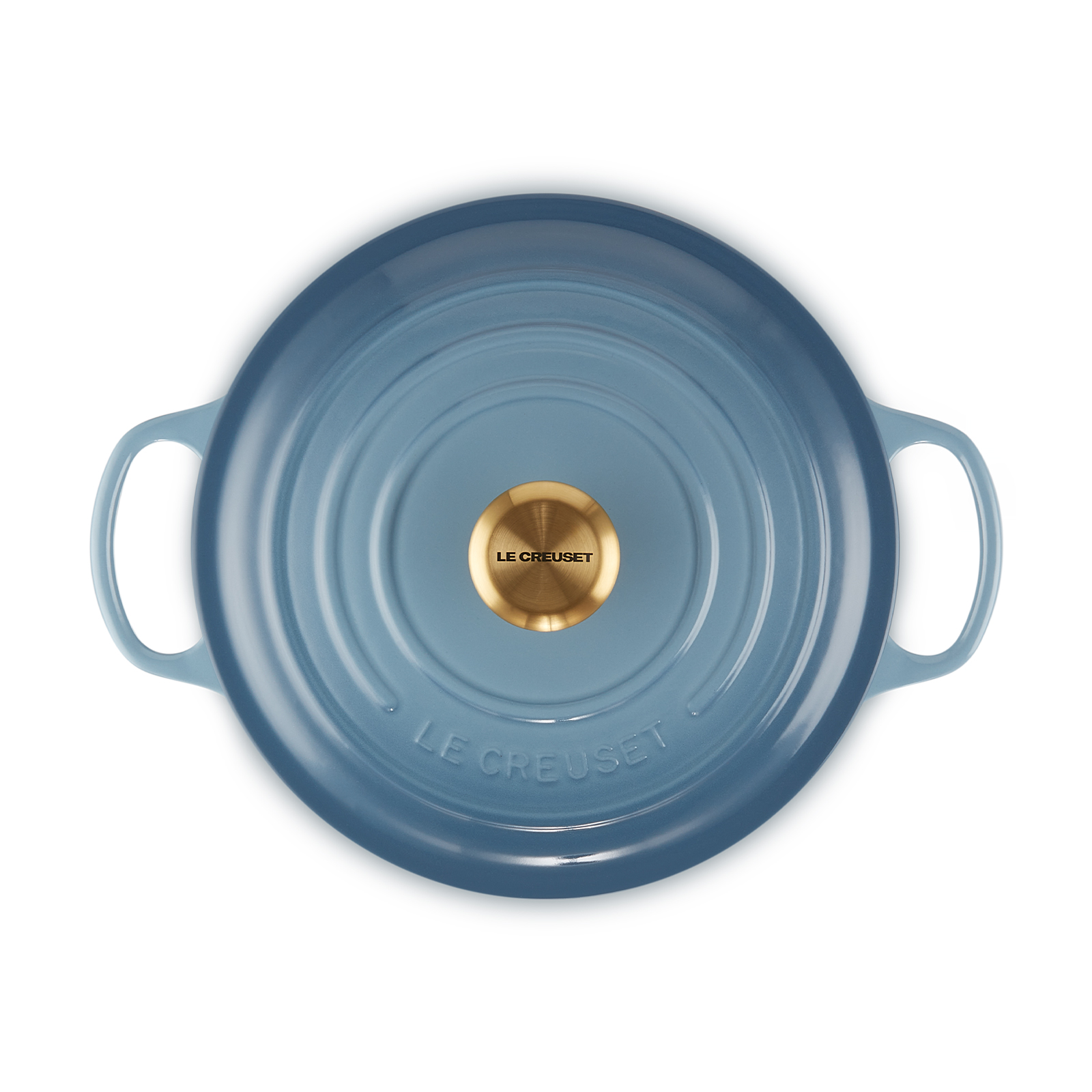 Round Casserole (Gold Knob) image number 3