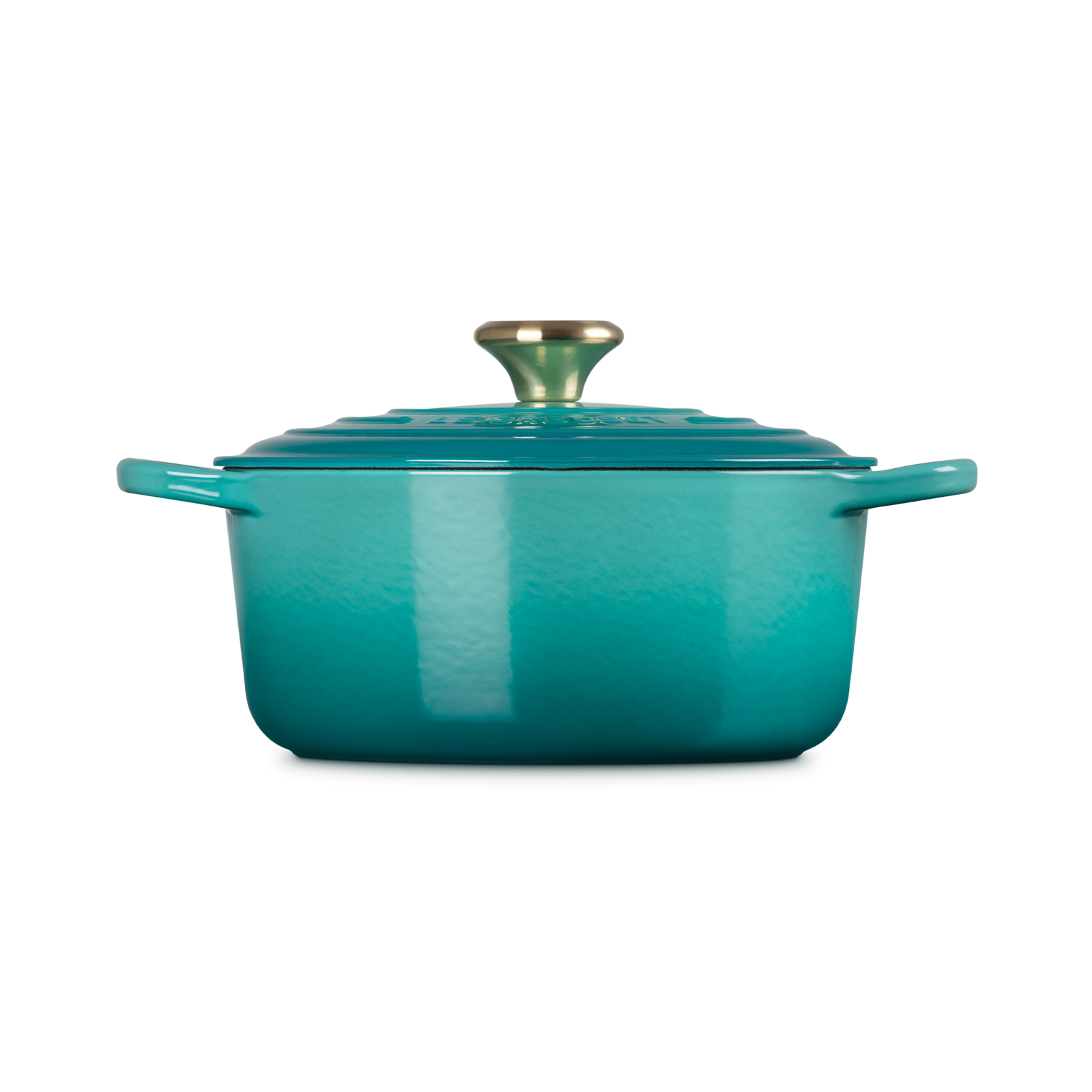 Round Casserole (Light Gold Knob) image number 2