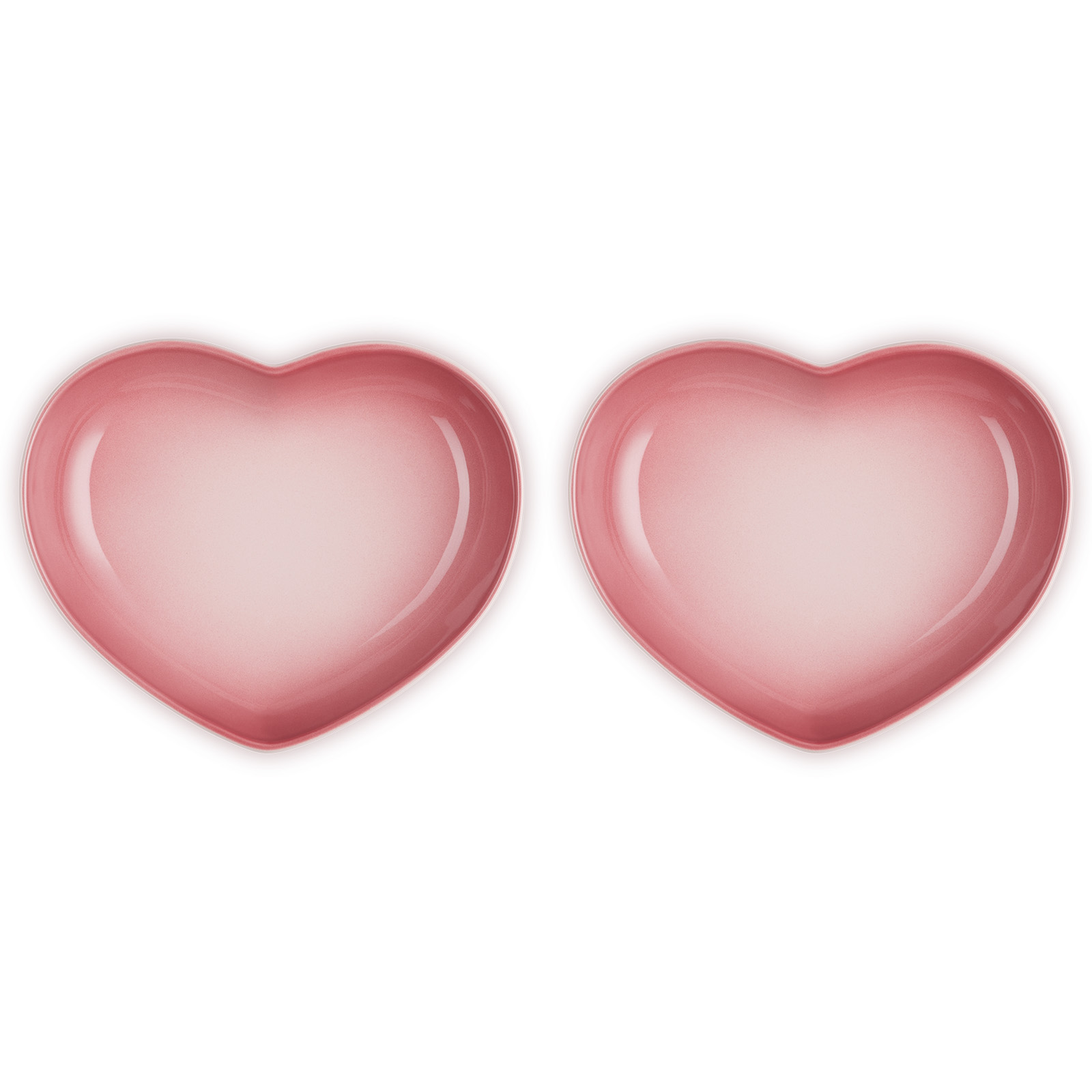 Set of 2 Heart Dishes image number 3