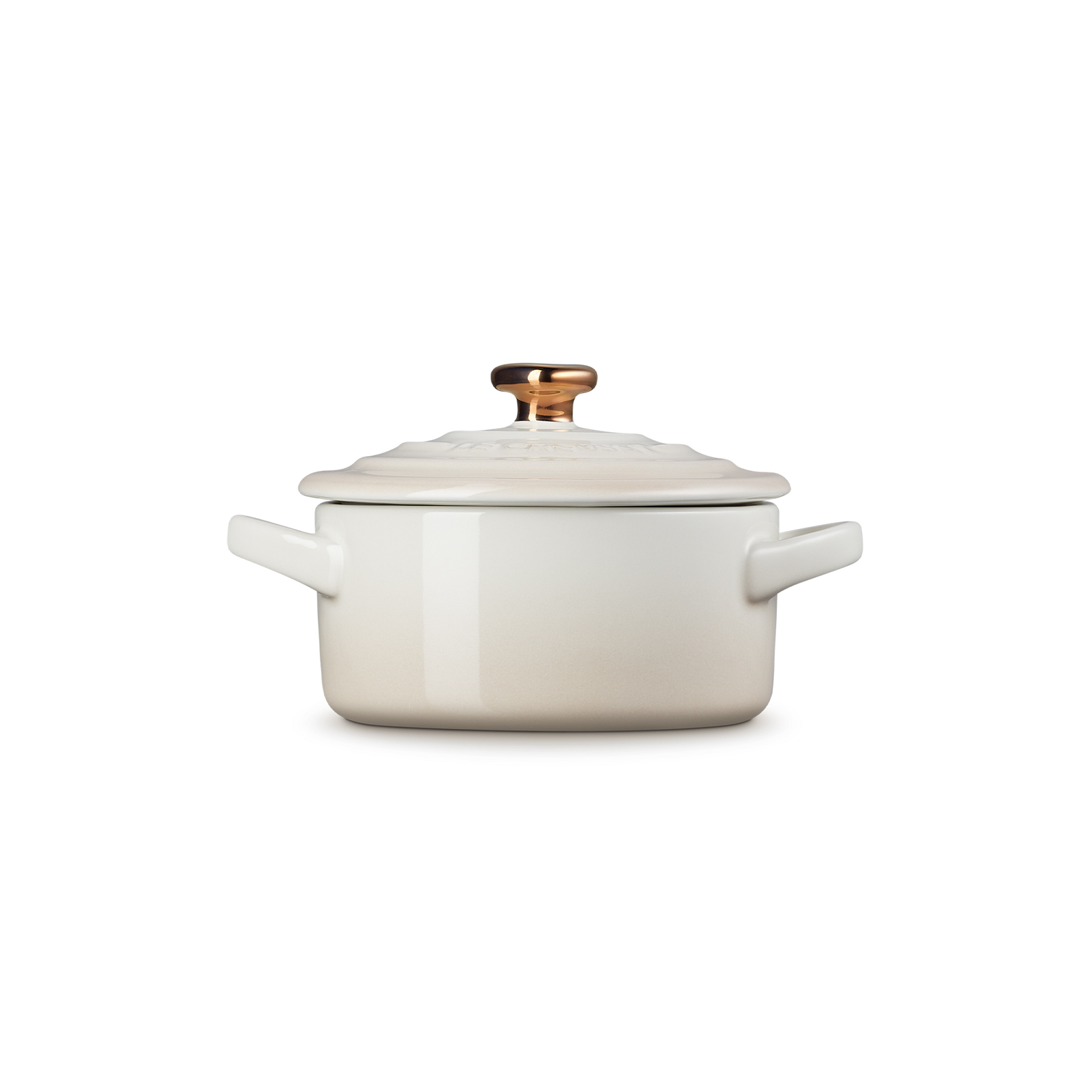Mini Round Cocotte (Heart Gold Knob) image number 2