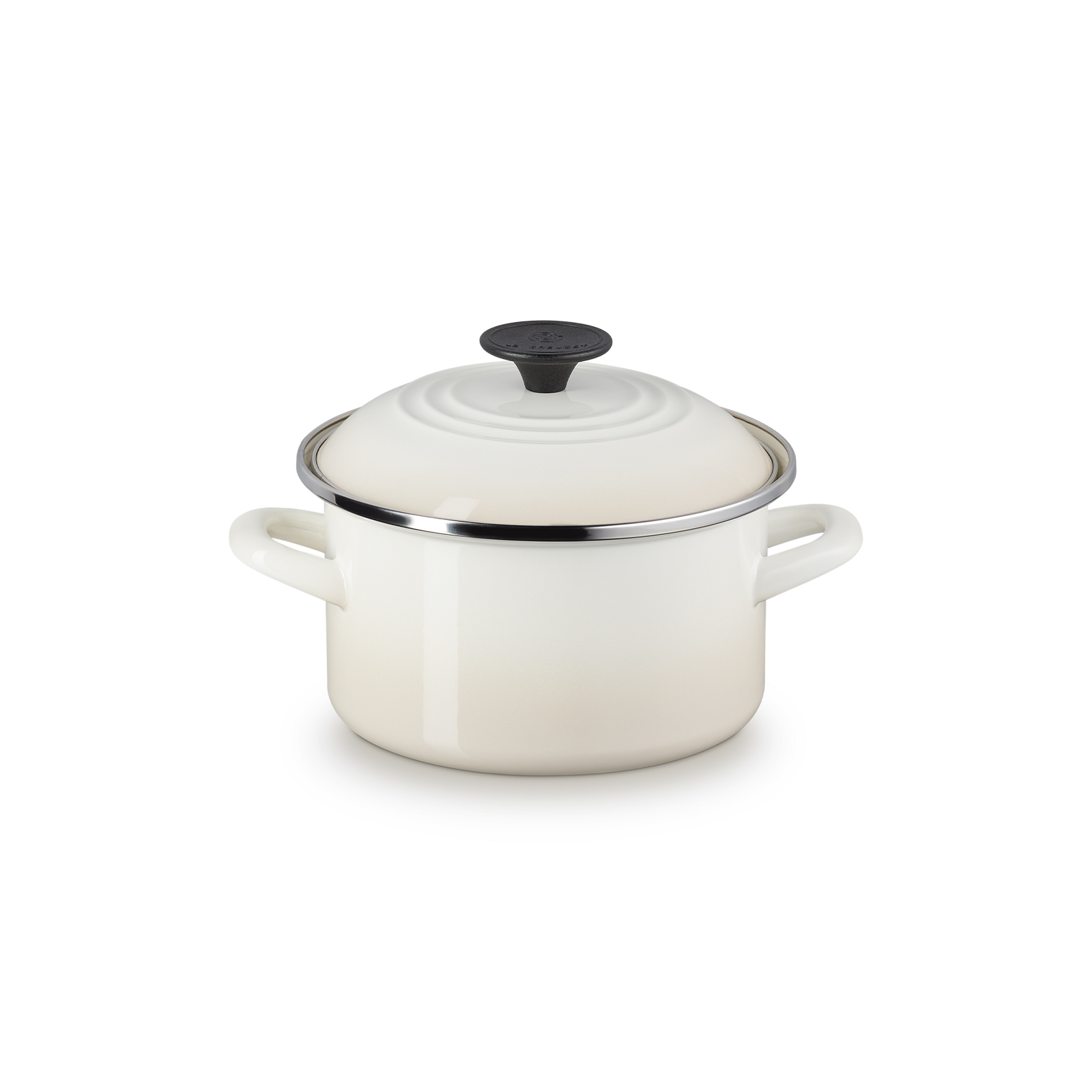 Enamel On Steel Casserole 18cm Meringue