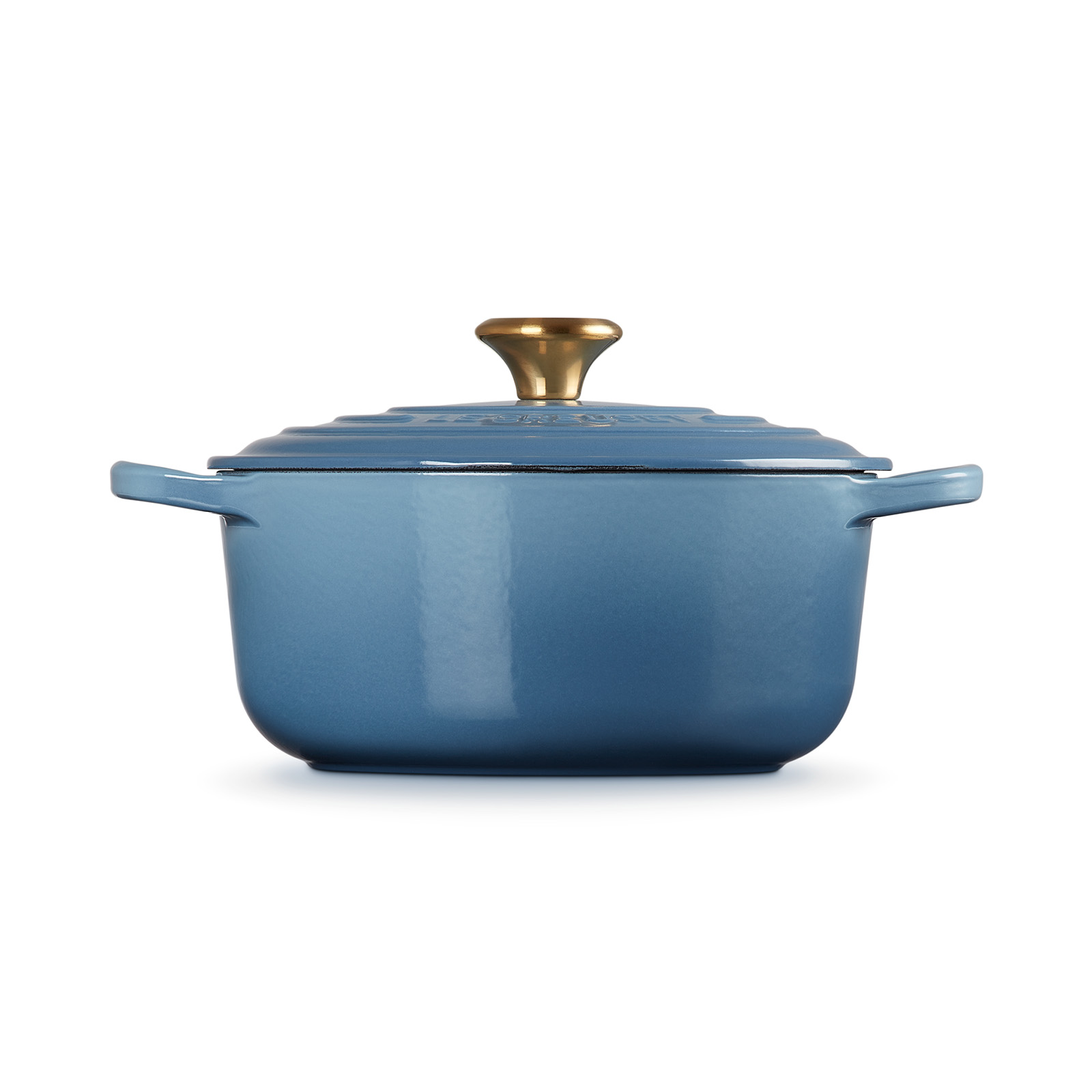 Round Casserole (Gold Knob) image number 2