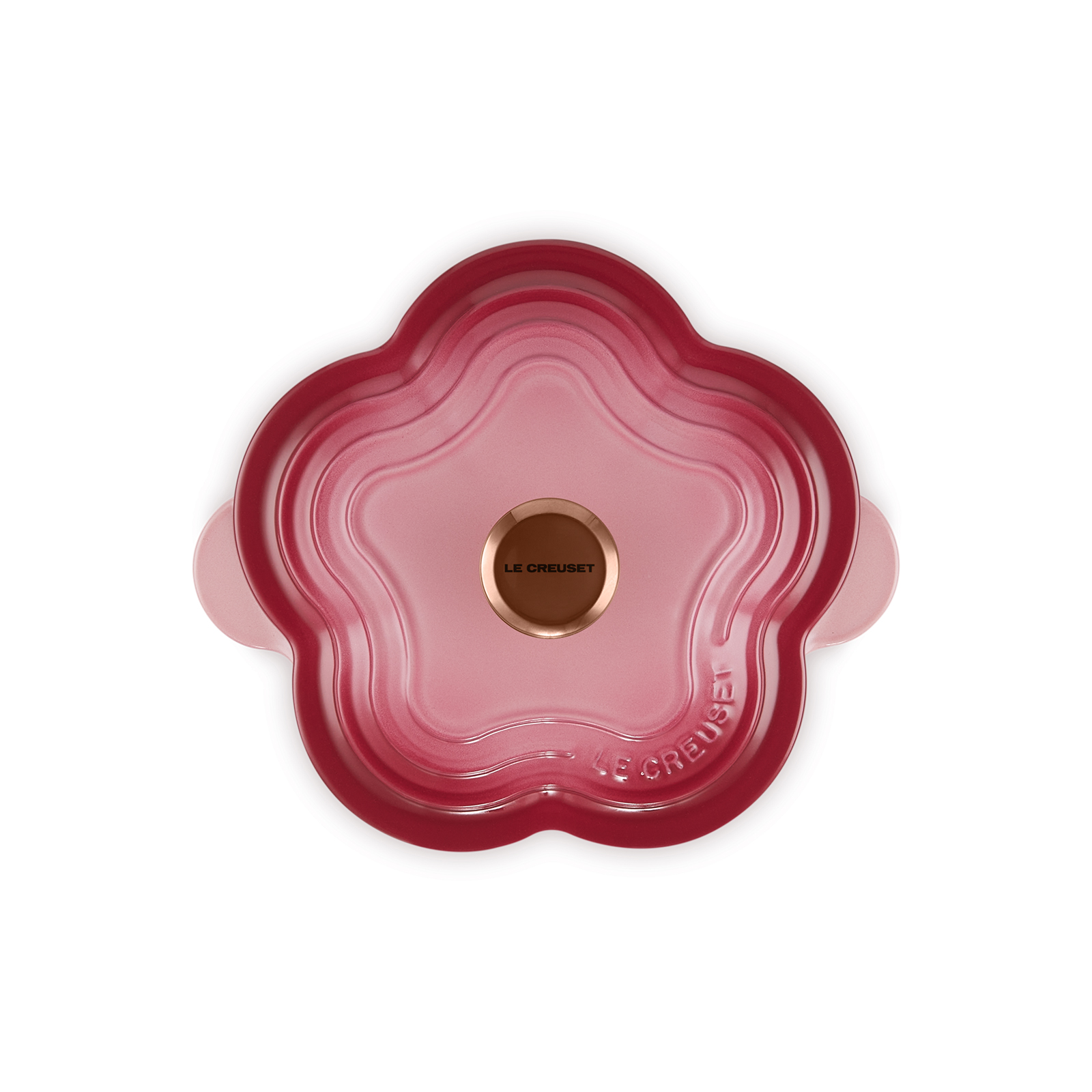 Flower Dish 20cm Berry (Copper Knob) 439 | Le Creuset Hong Kong