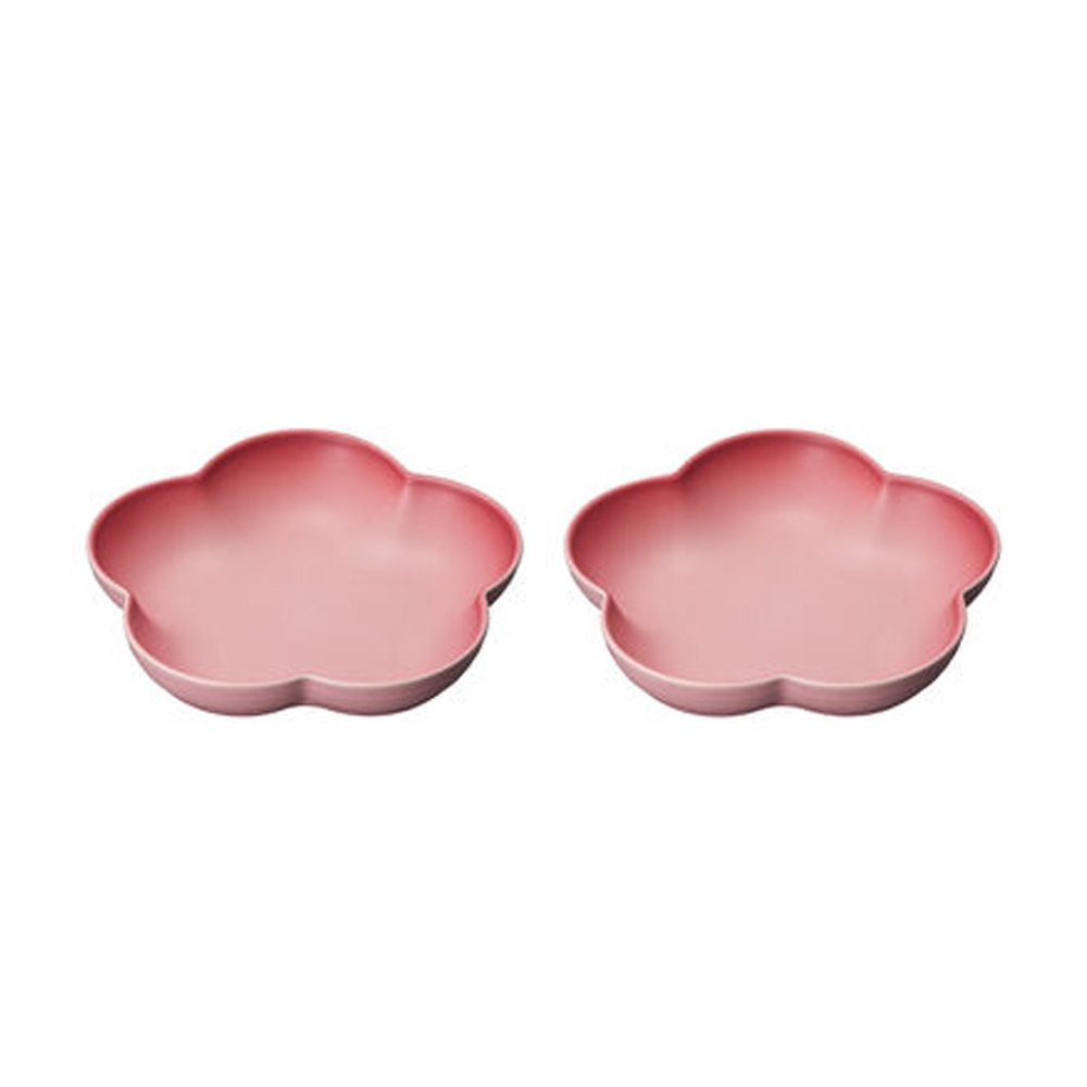 Set of 2 Flower Dish image number 0