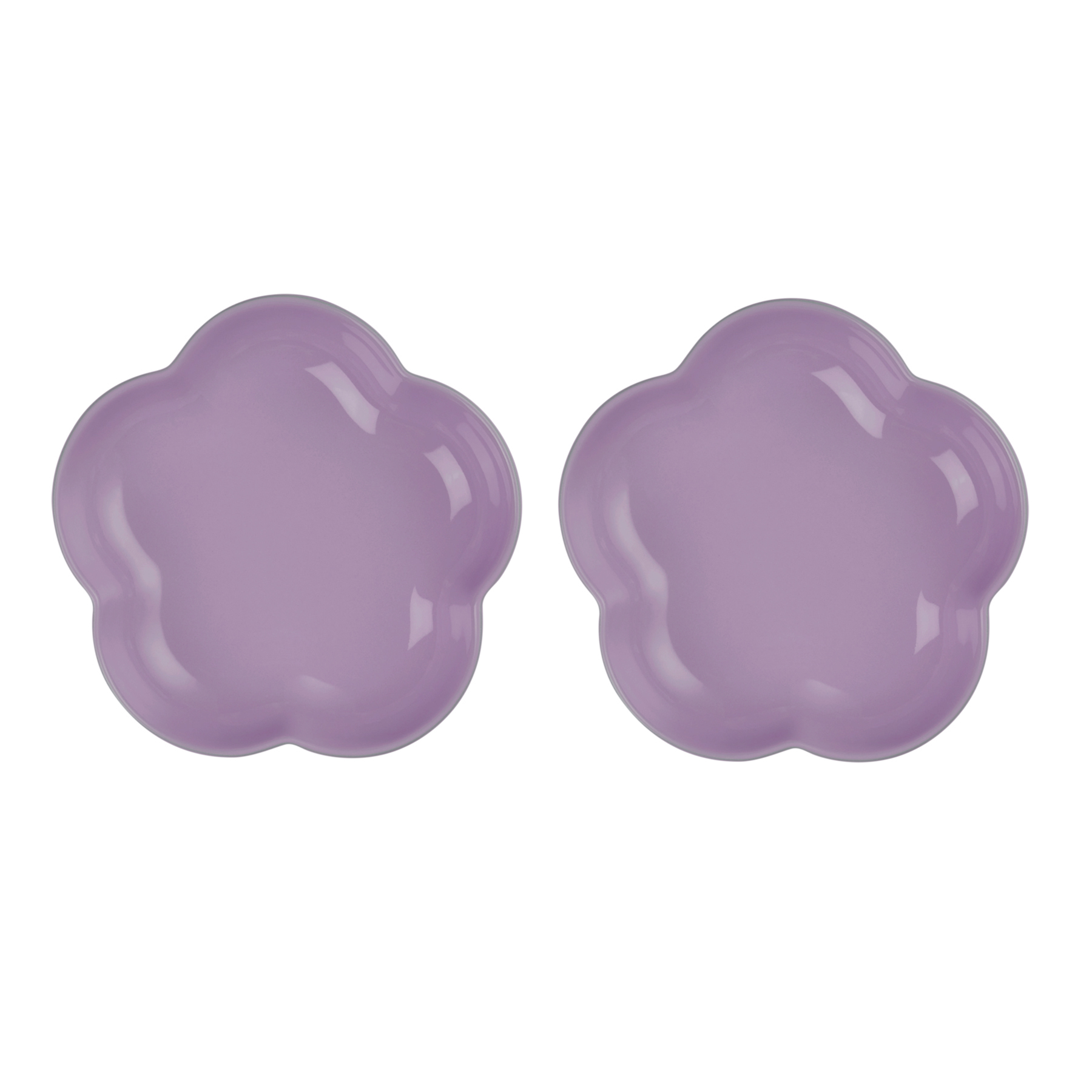 Set of 2 Flower Dish image number 0