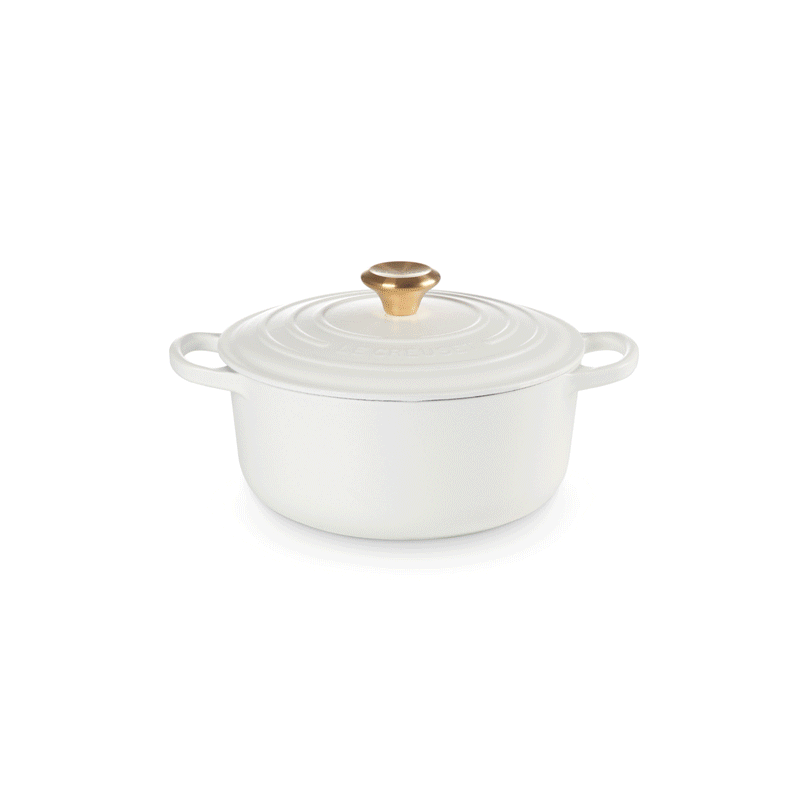 Signature Round Casserole 20cm (Gold Knob) Special Set