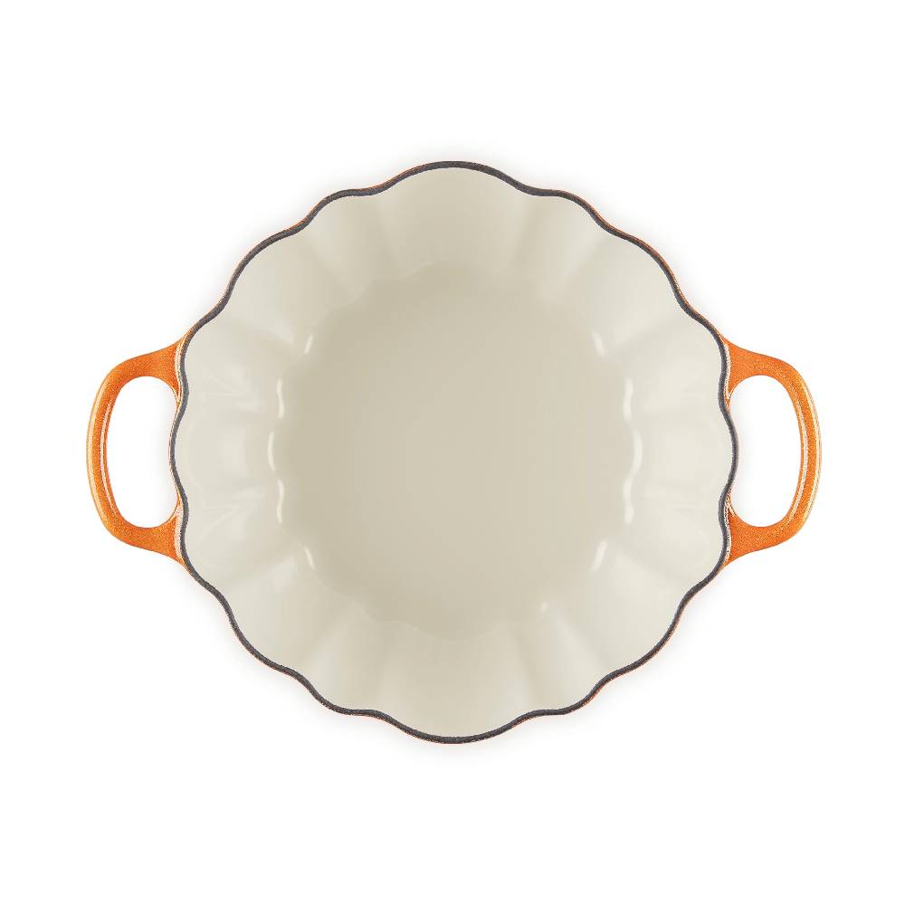 南瓜形琺瑯鑄鐵鍋 (金色鍋蓋頭) image number 4