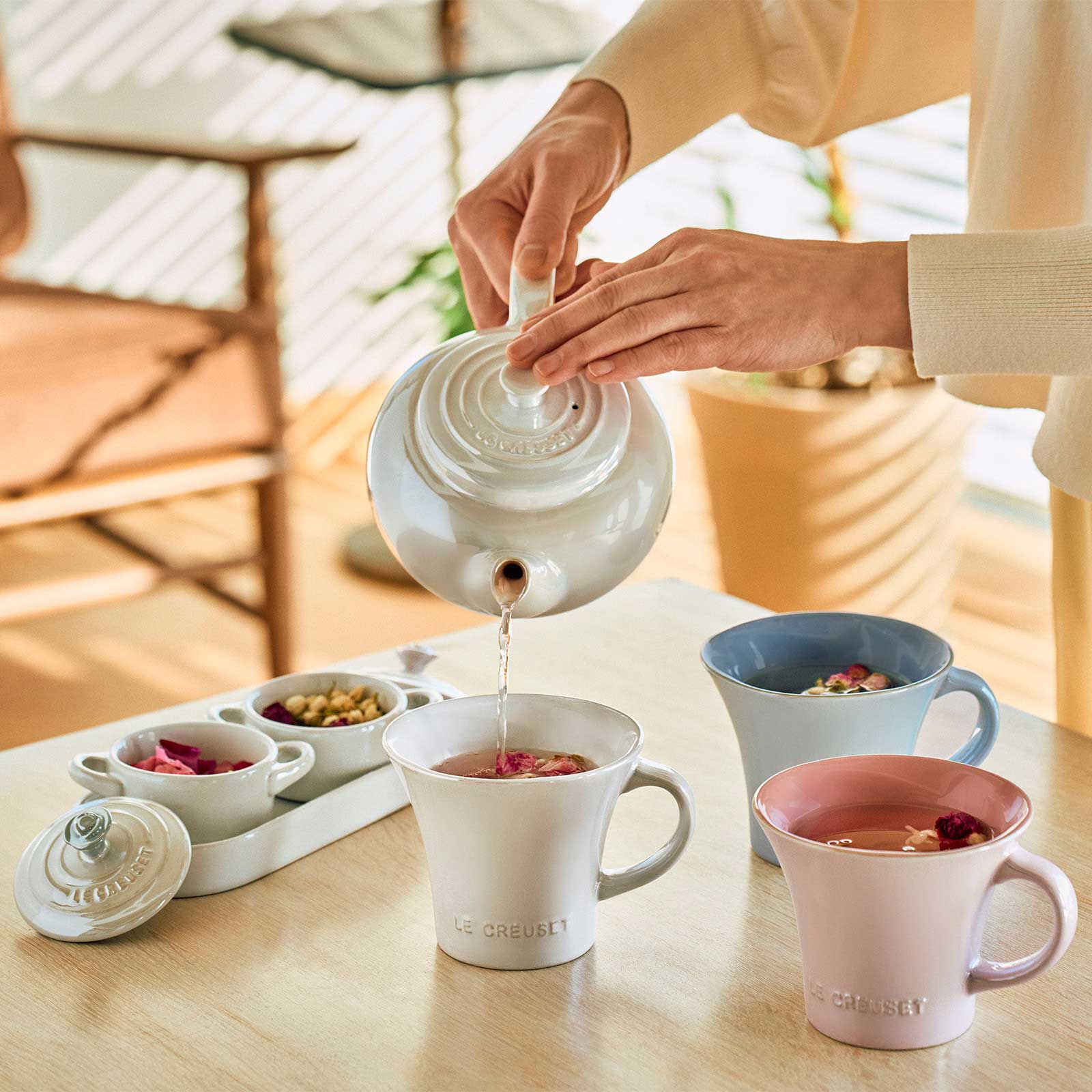 花盈陶瓷茶杯 image number 5