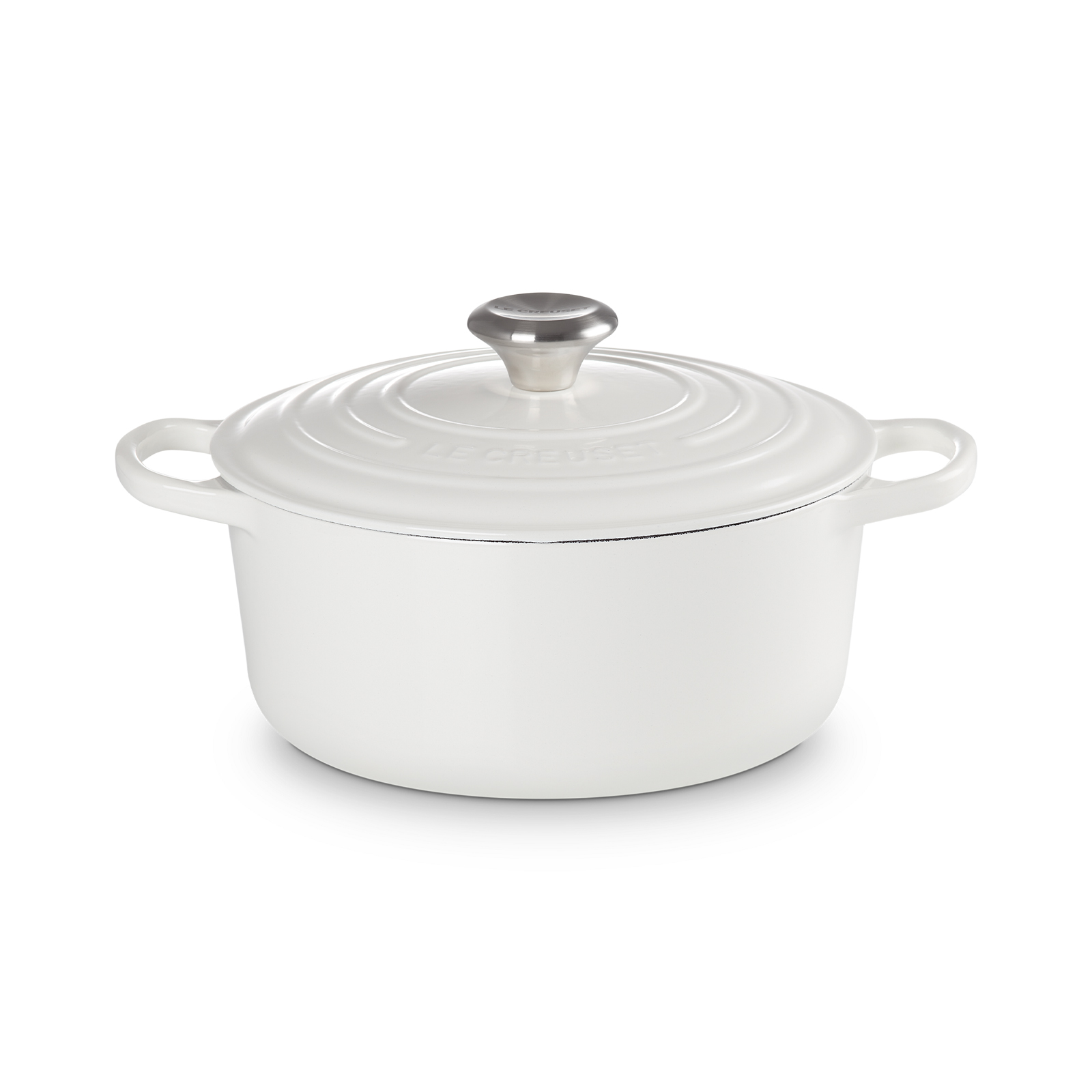 Round Casserole 24cm White