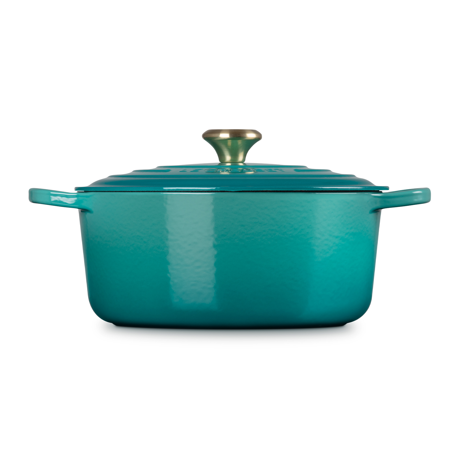 Round Casserole (Light Gold Knob) image number 2