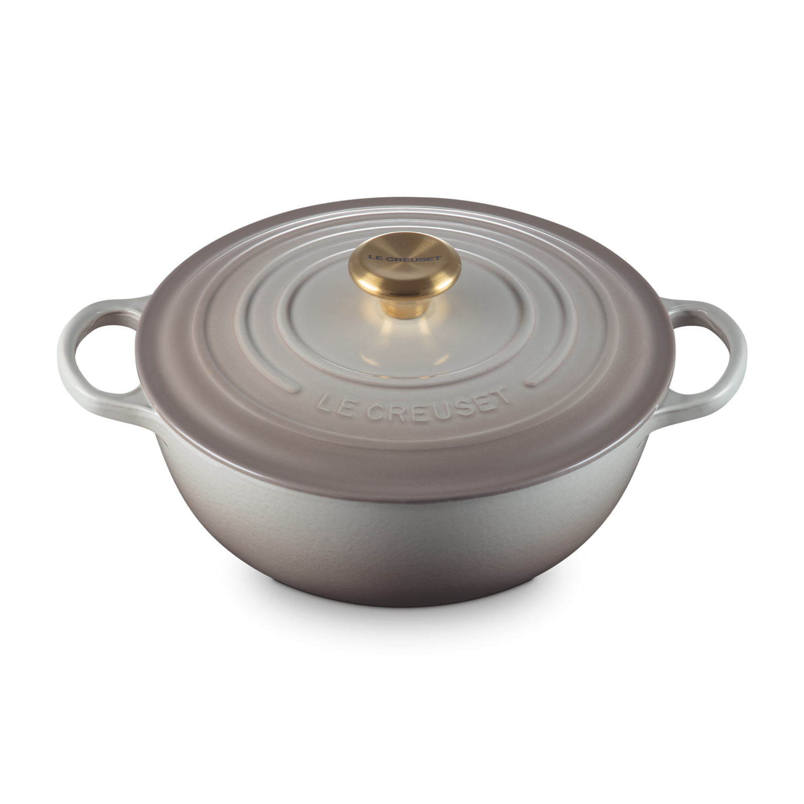 琺瑯鑄鐵深炒鍋 (金色鍋蓋頭) image number 1