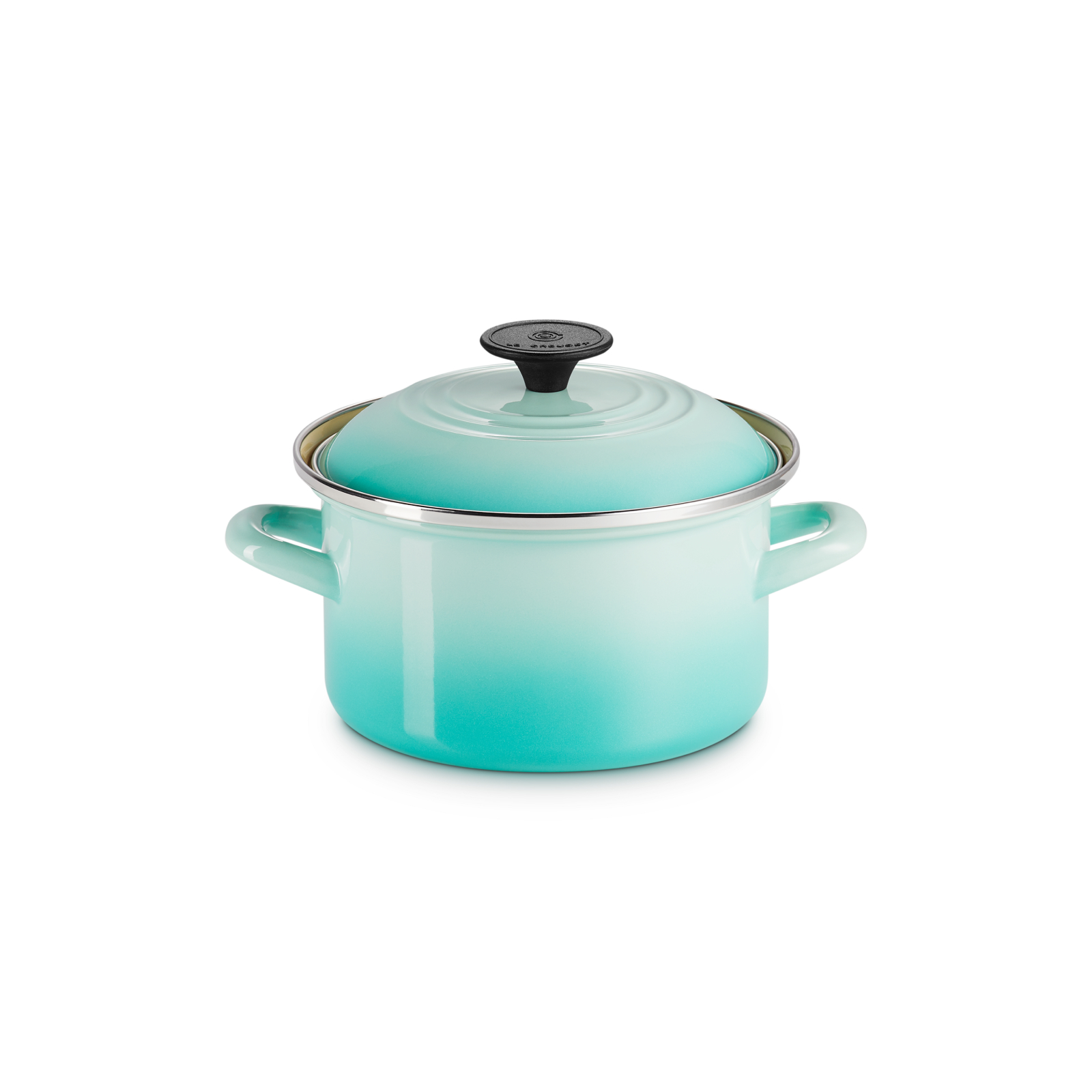 琺瑯鋼鍋 18厘米 Cool Mint