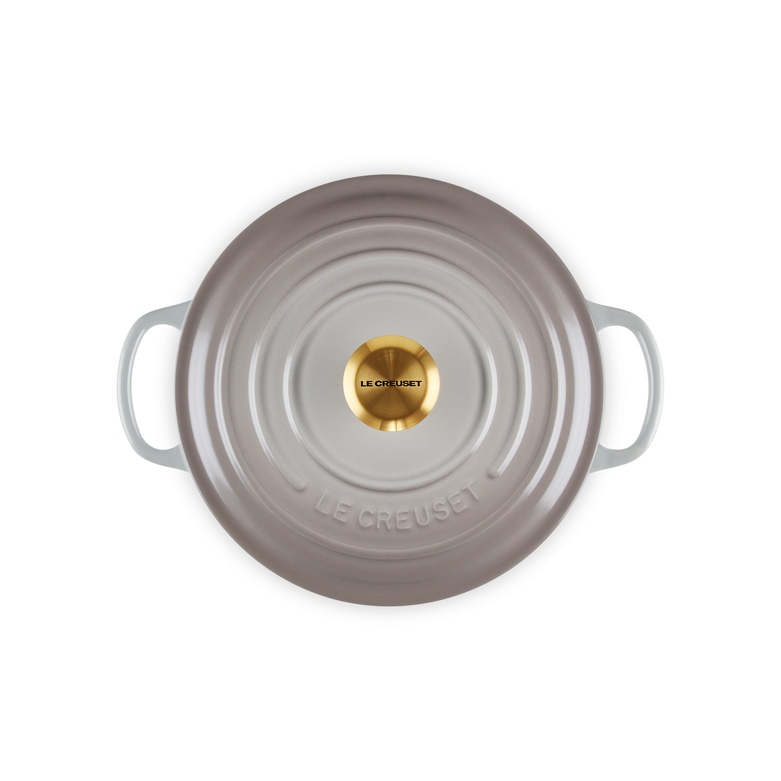 Round Casserole (Gold Knob) image number 3