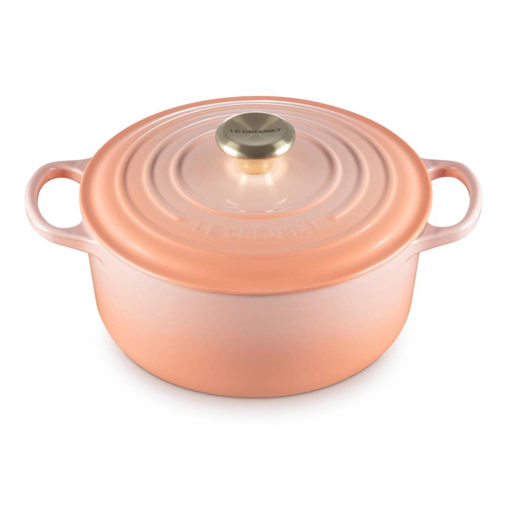 Round Casserole (Light Gold Knob) image number 1
