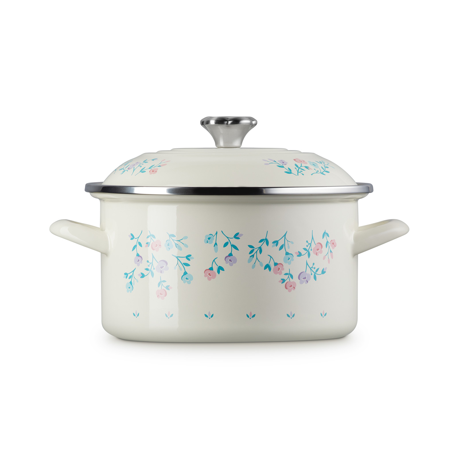 Petite Fleur 琺瑯鋼鍋 (花形鍋蓋頭) image number 2
