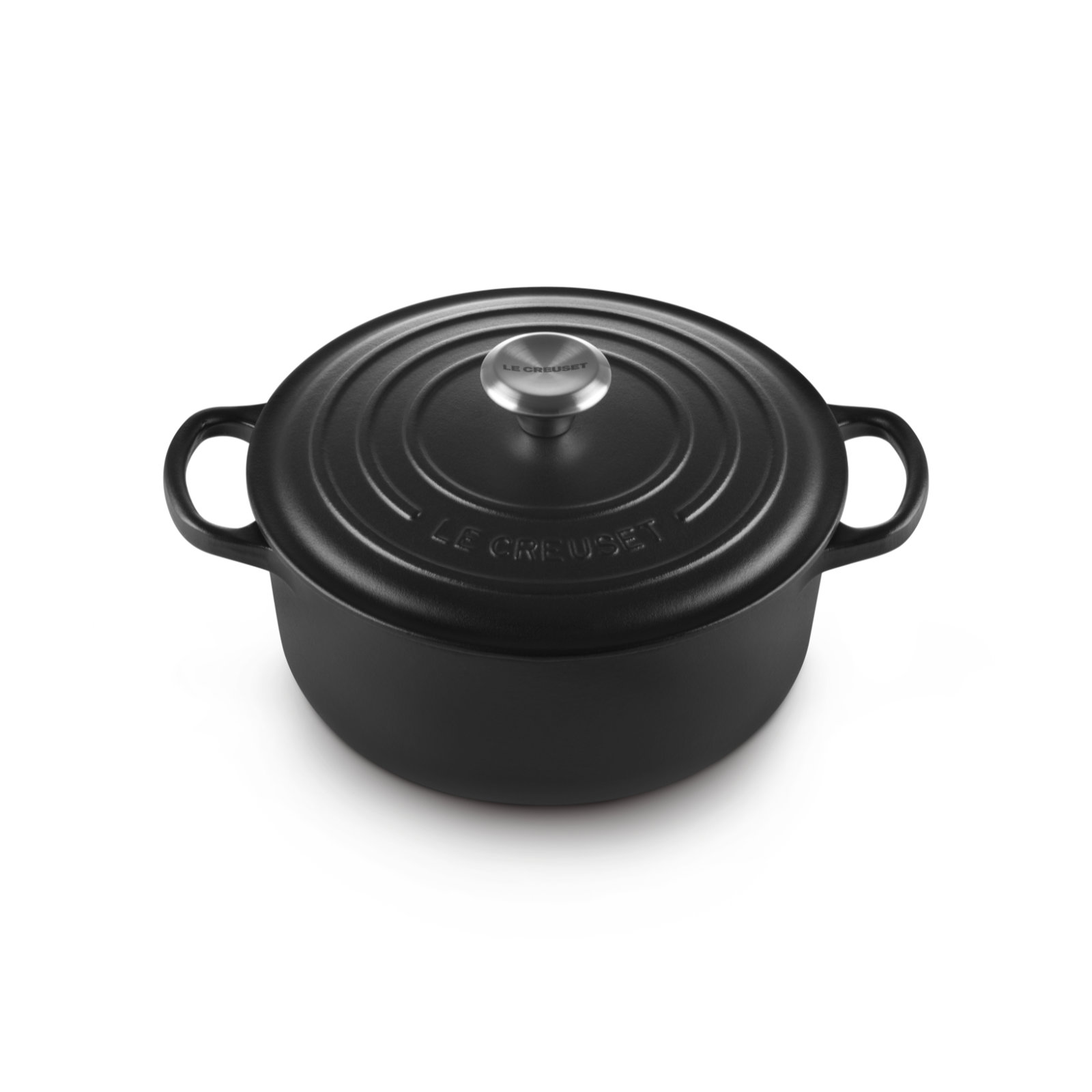 Round Casserole (Black Interior) image number 1