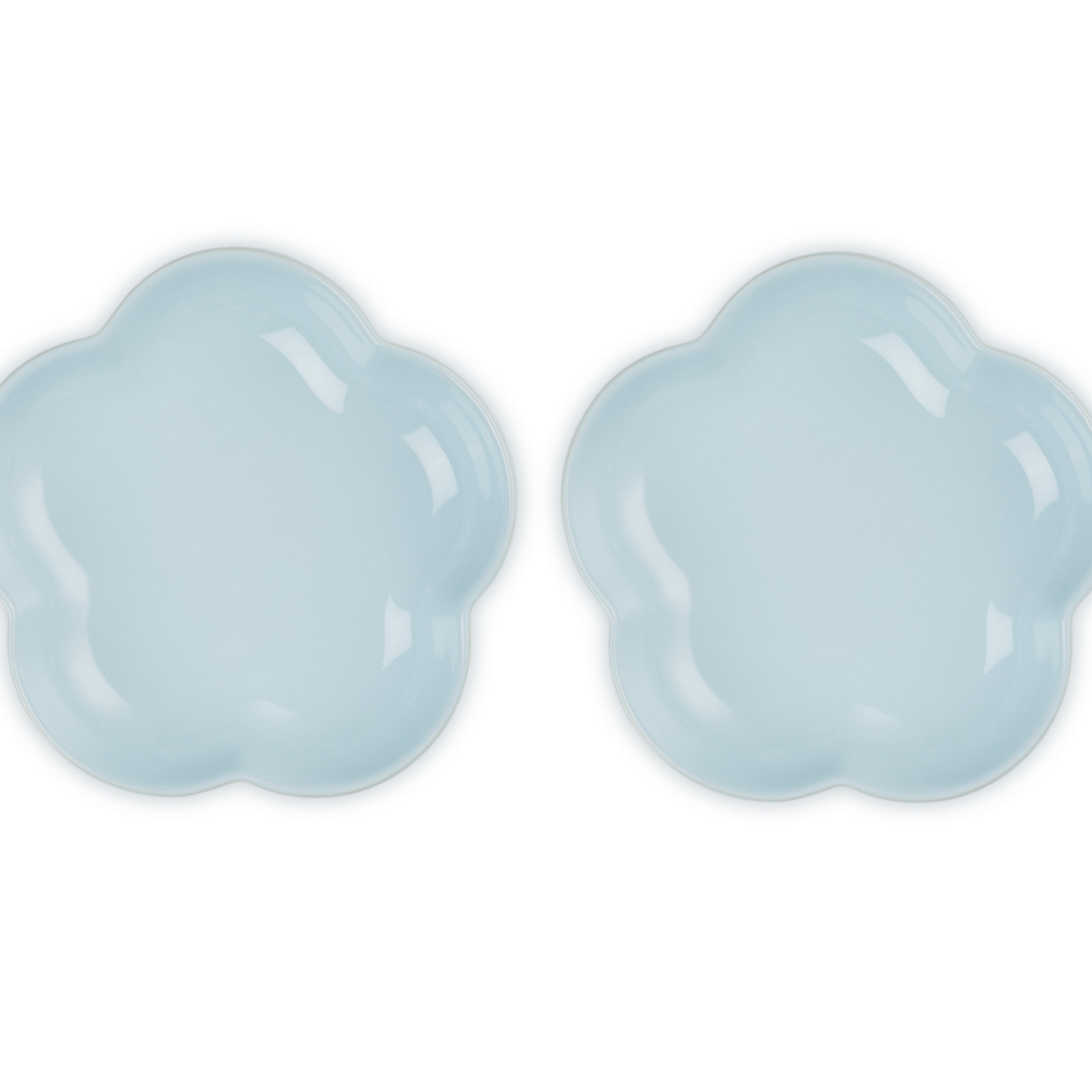Set of 2 Flower Dish image number 3