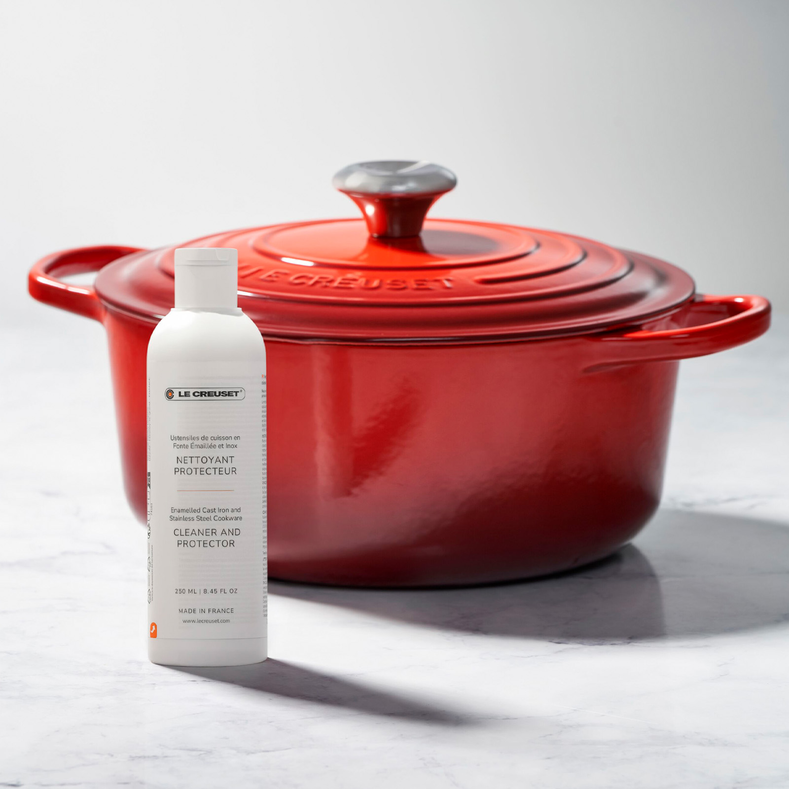 Enameled Cast Iron and Stainless Steel Cleaner and Protector image number 1