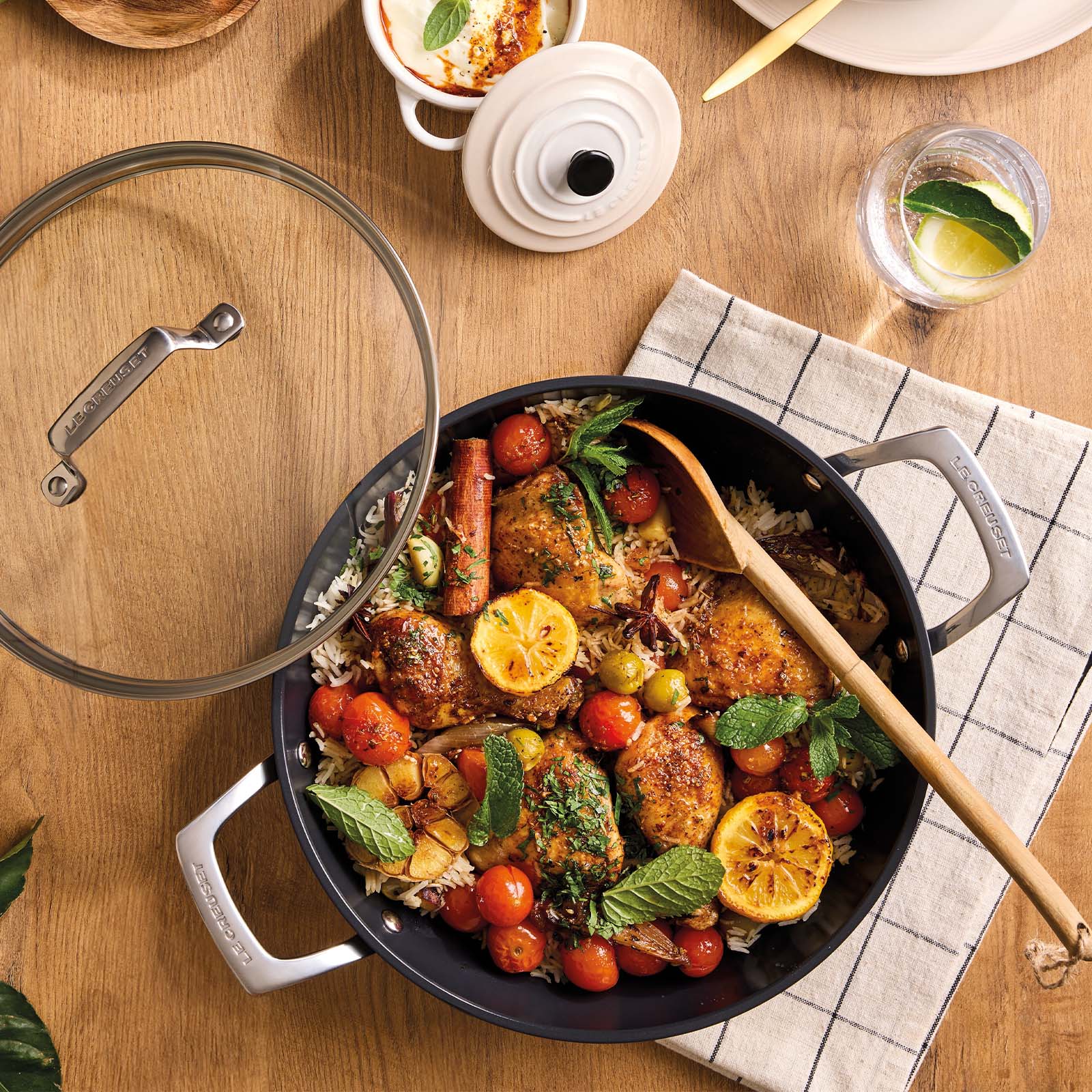 陶瓷易潔深煎鍋連玻璃蓋 image number 5