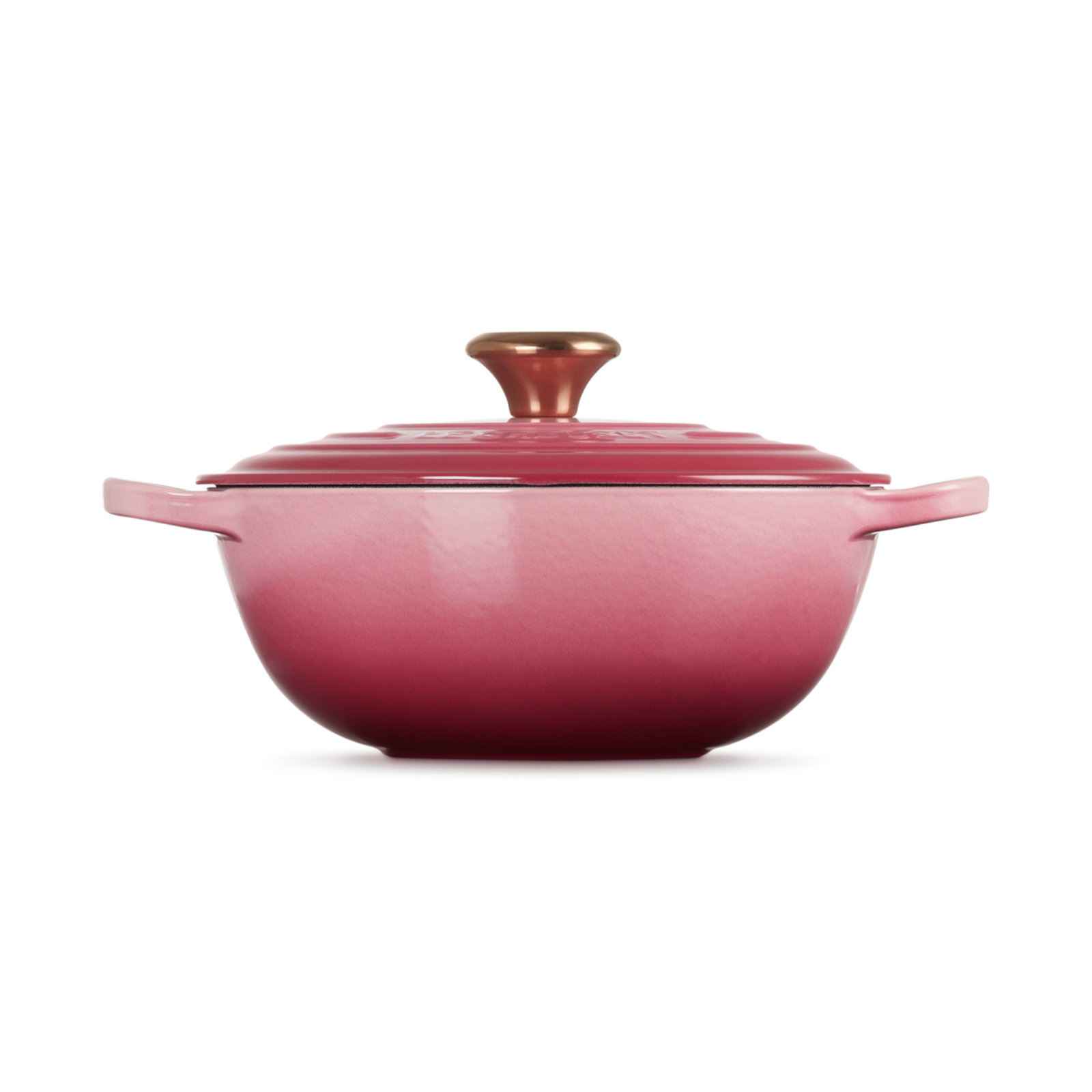 琺瑯鑄鐵深炒鍋 (銅色鍋蓋頭) image number 2