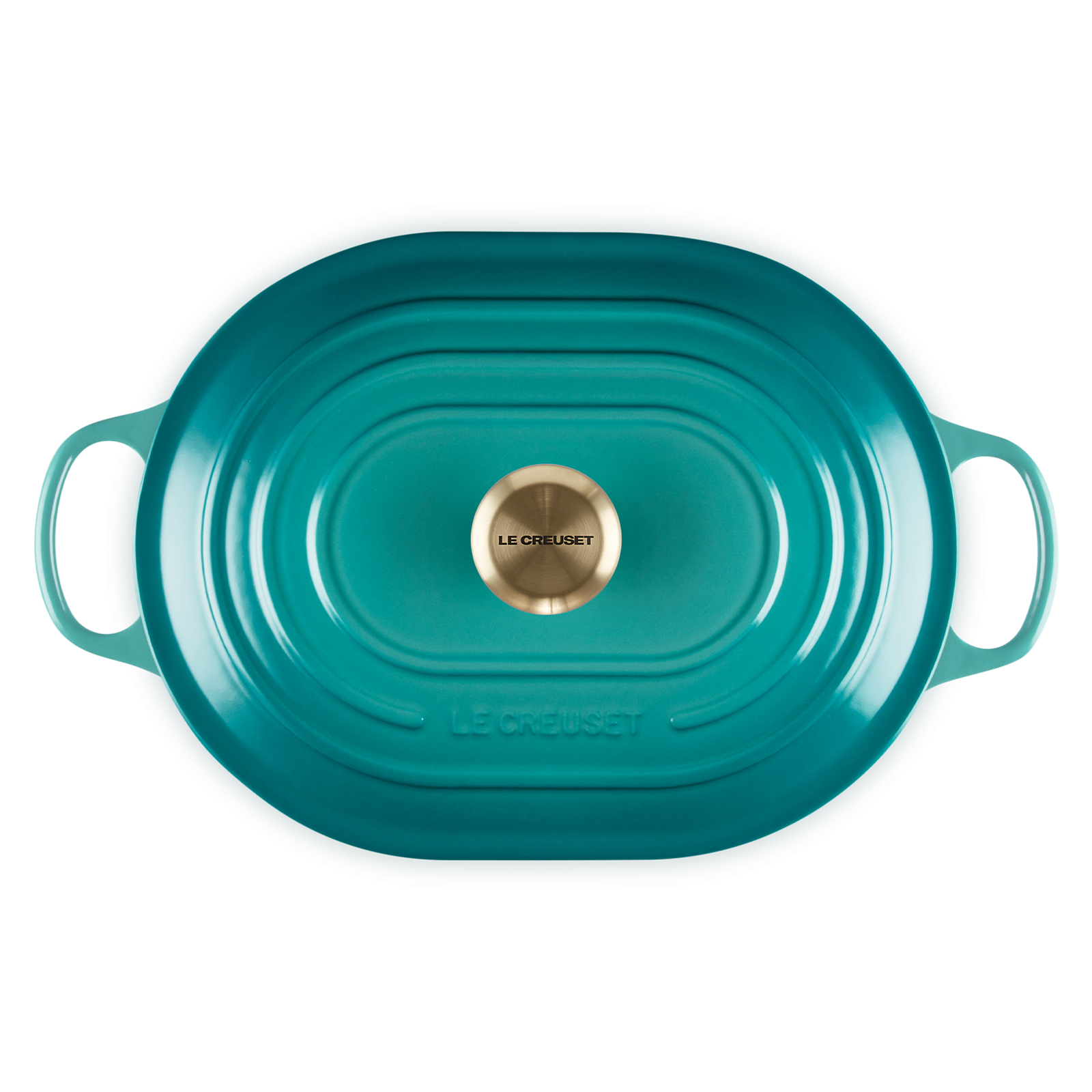 Oblong Casserole (Light Gold Knob) image number 3