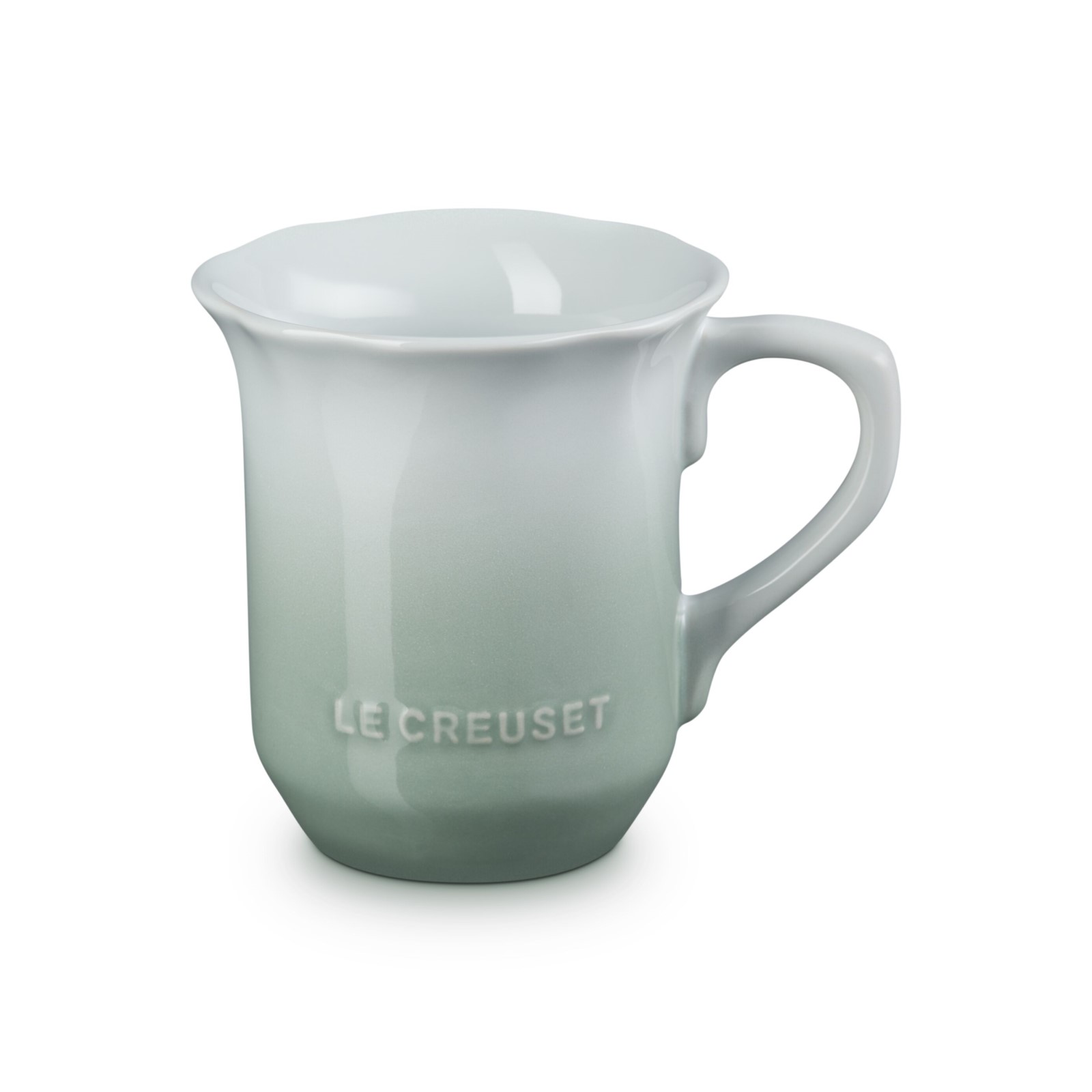 Elegant Frill Mug 330ml Water Green
