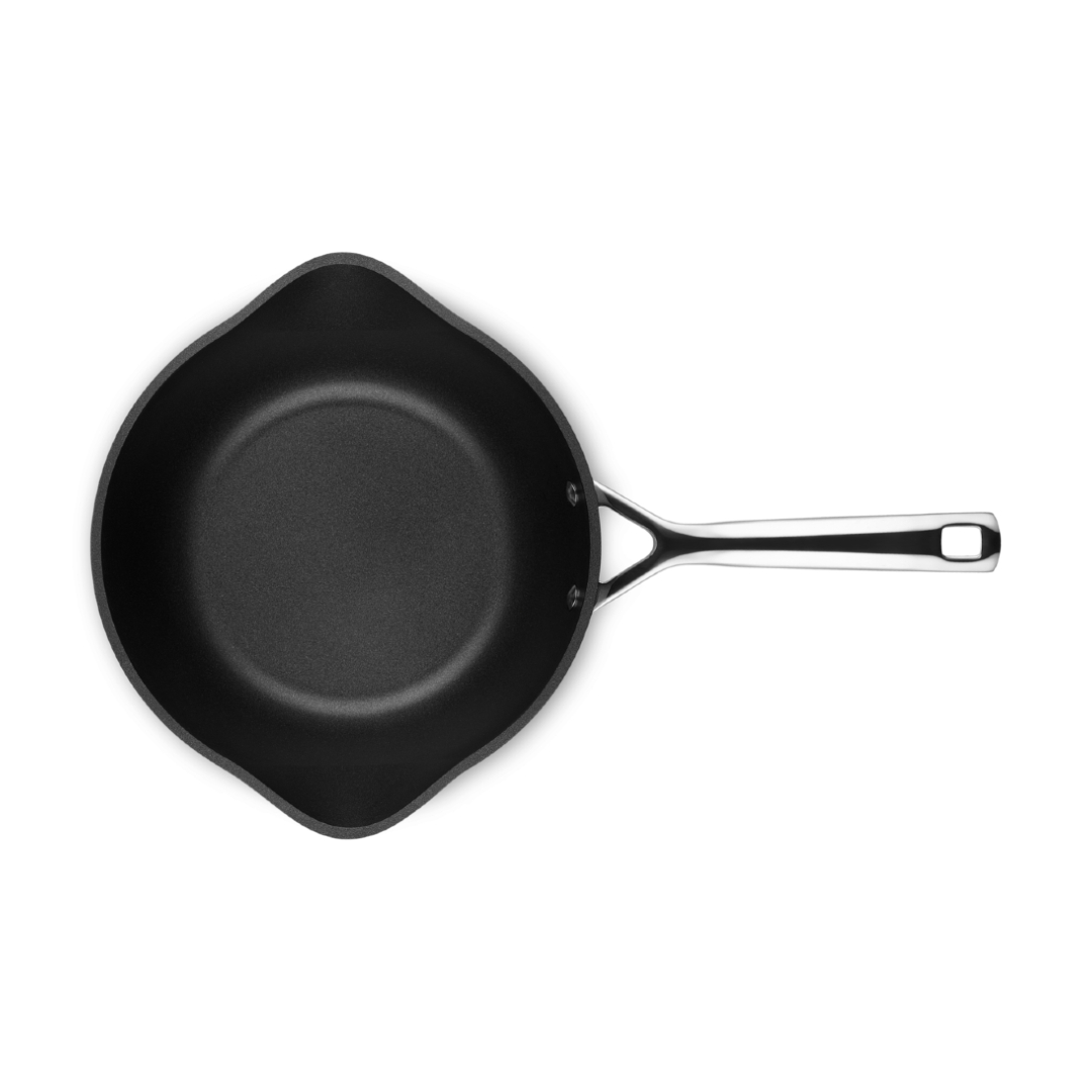 Toughened Non-Stick Chef Pan with Stainless Steel Lid image number 4
