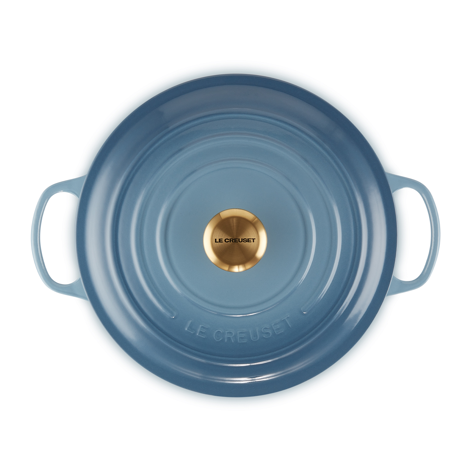 Round Casserole (Gold Knob) image number 3