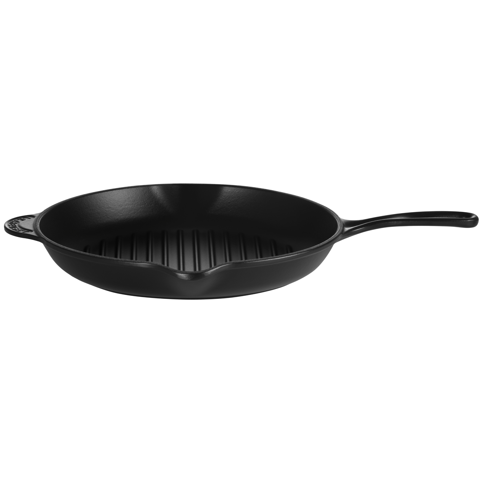 Round Skillet Grill 30cm Matte Black
