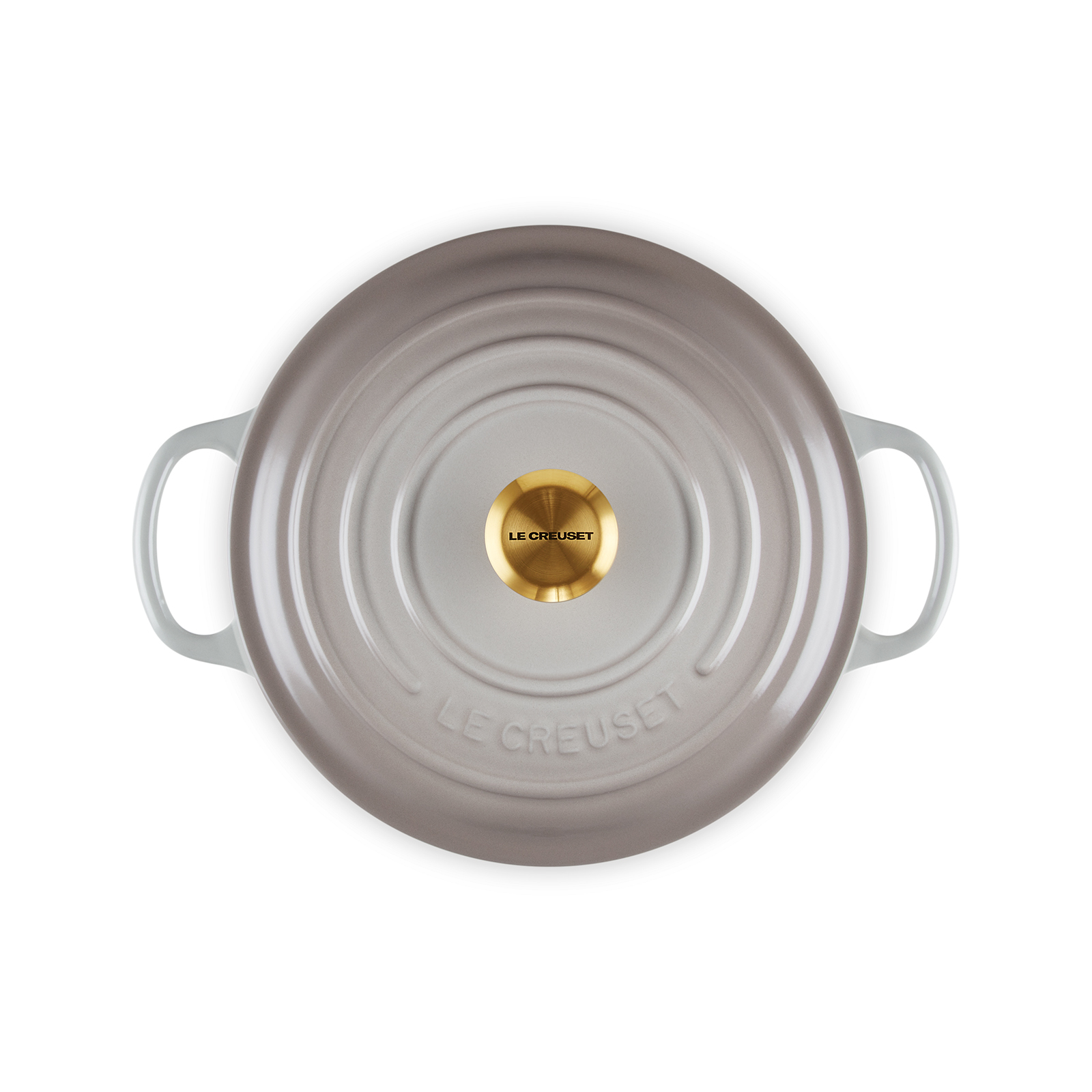 Round Casserole (Gold Knob) image number 3
