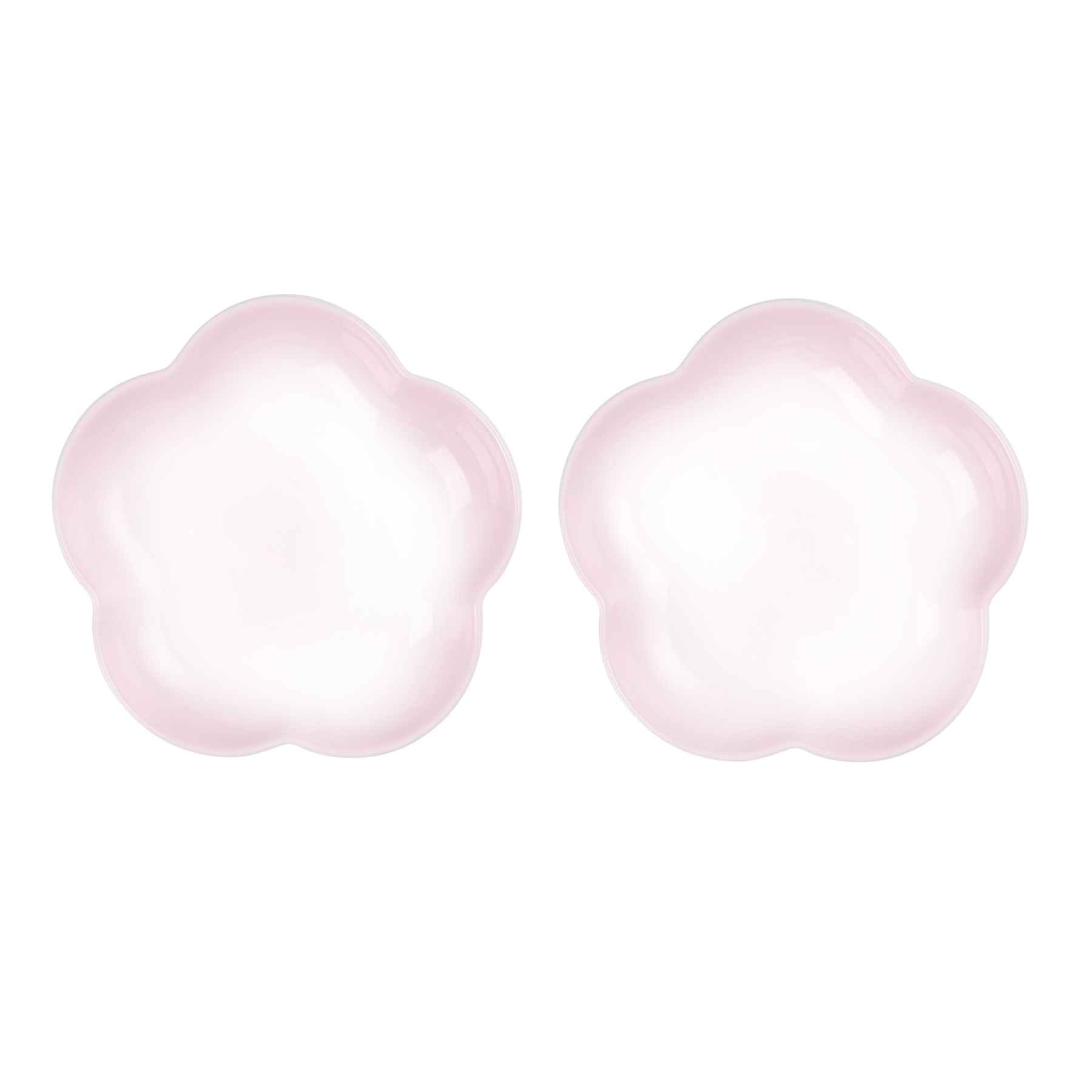 Set of 2 Flower Dish image number 0