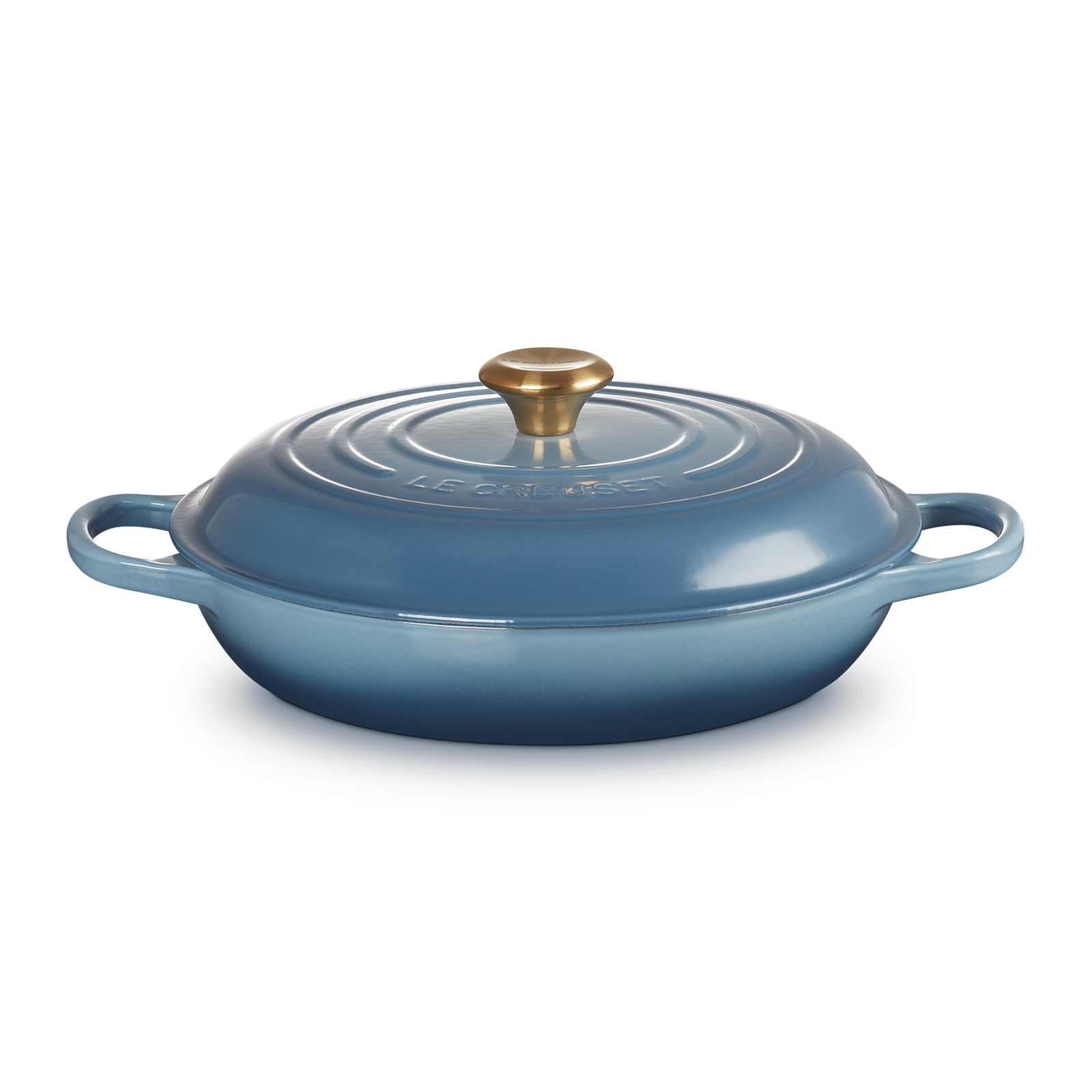 Buffet Casserole 30cm Chambray (Gold Knob)
