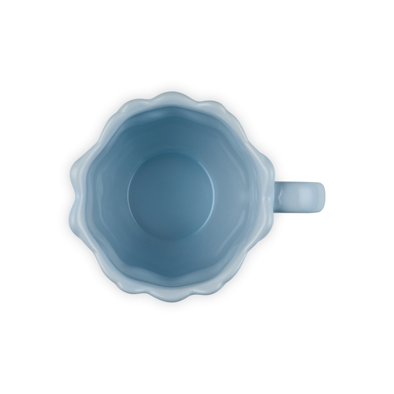 銀蓮花花瓣造型陶瓷杯 image number 3