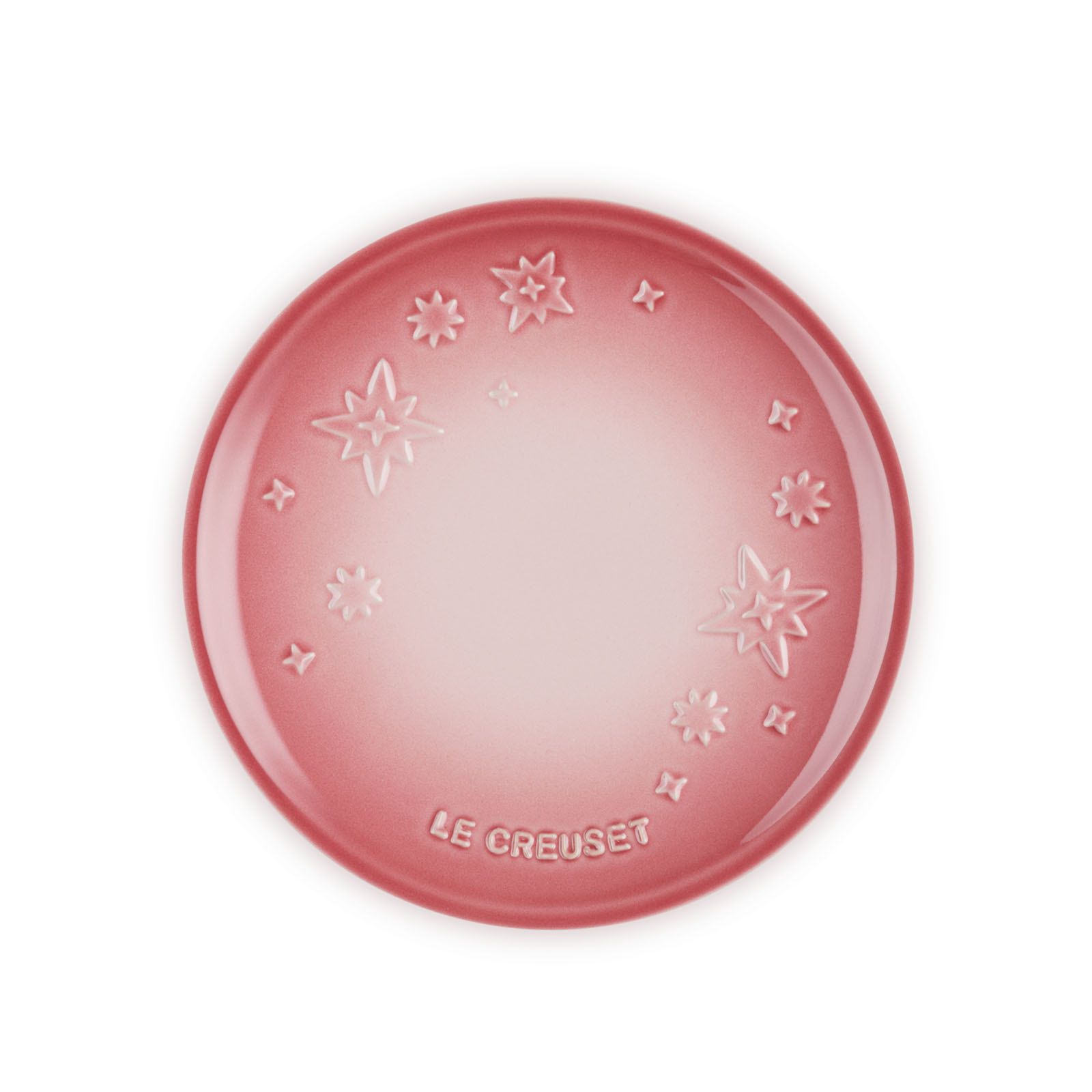 星形浮雕陶瓷圓形碟 image number 0