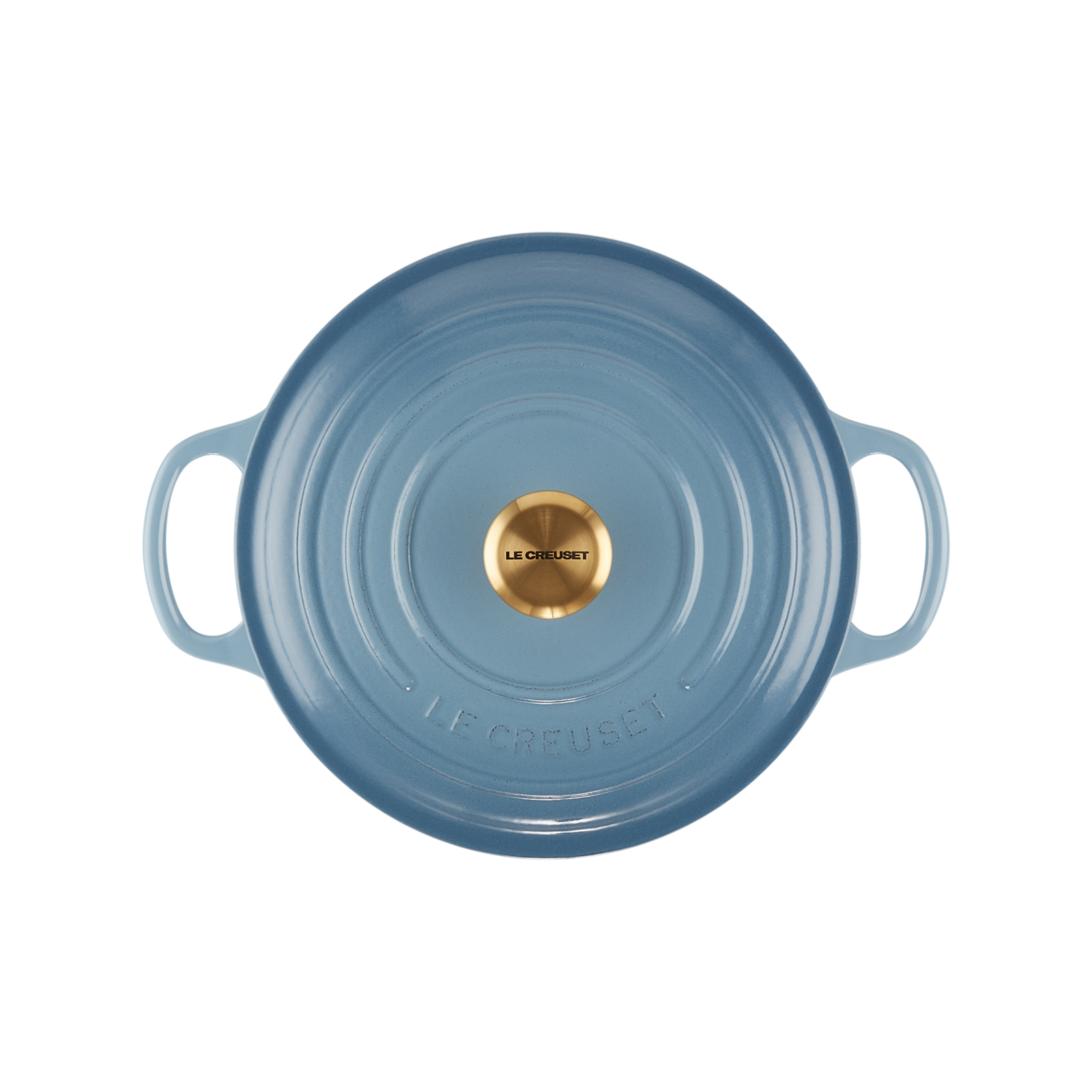 Round Casserole (Gold Knob) image number 3