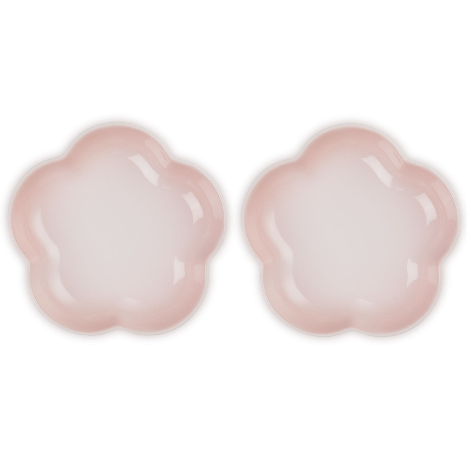 Set of 2 Flower Dish image number 3