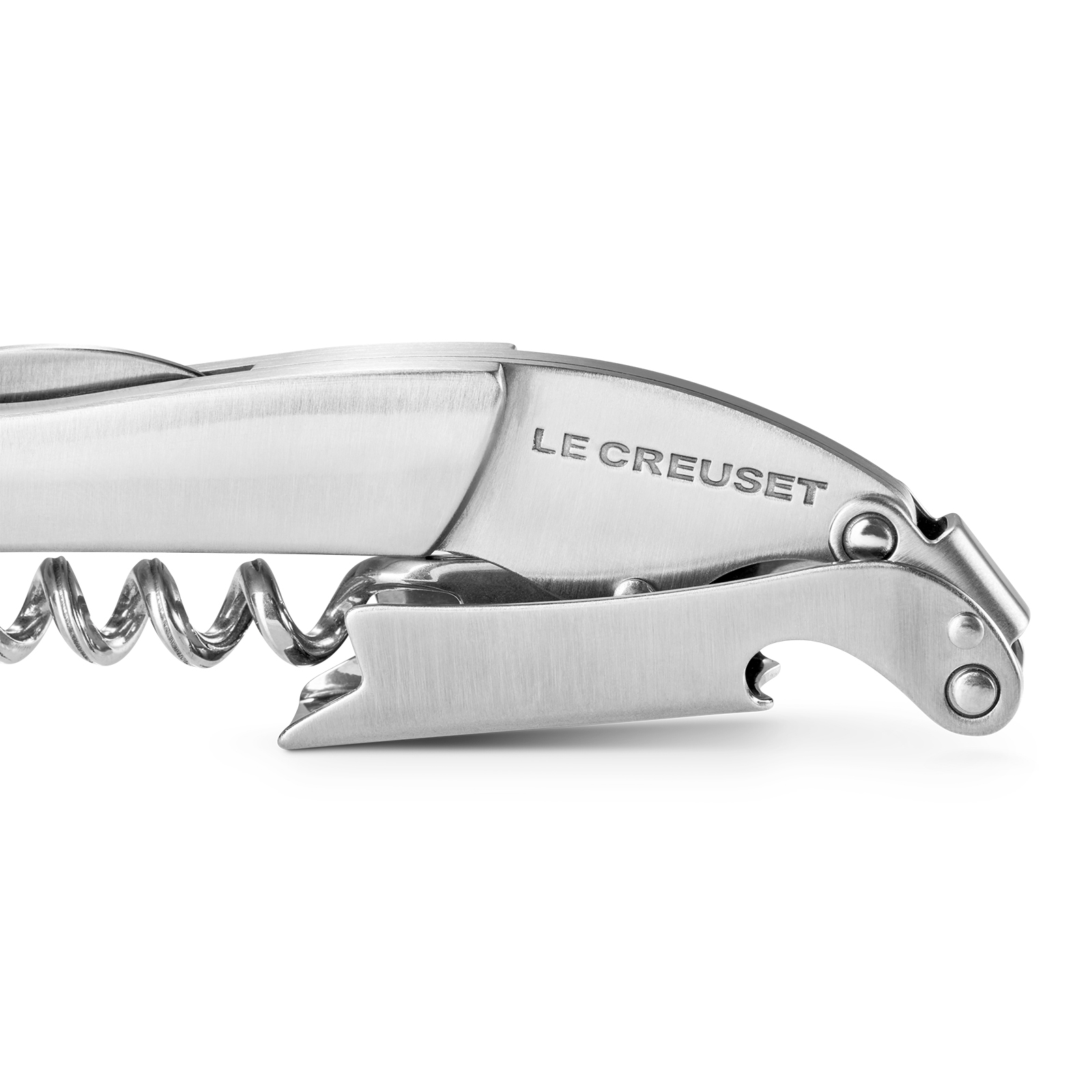 GS191 Premium Waiter's Friend Corkscrew and Stopper (Stainless Steel Handle) image number 2
