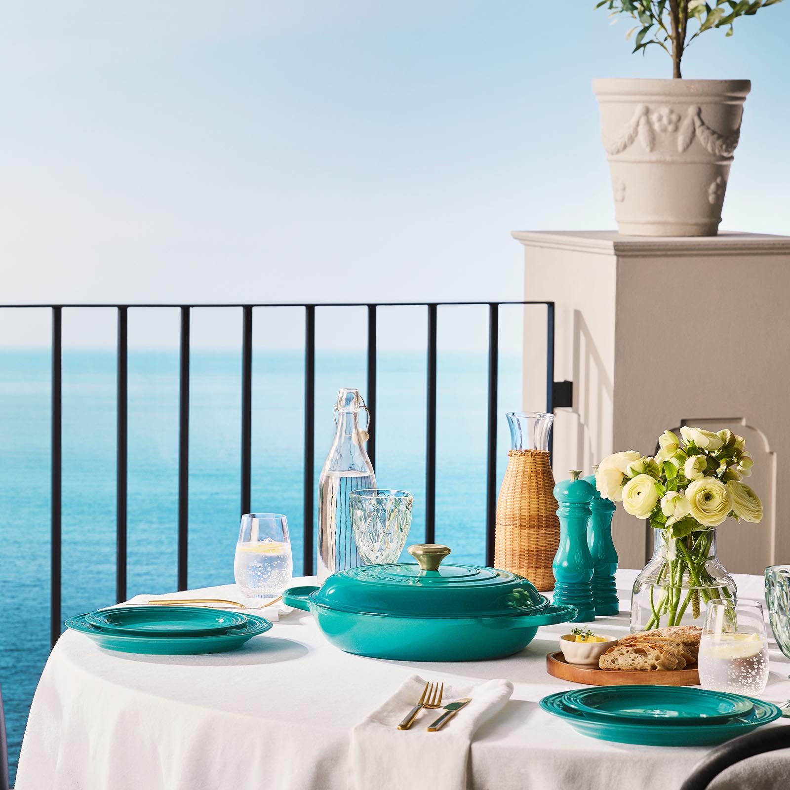 Bleu Riviera 26cm Buffet Casserole Special Set image number 5