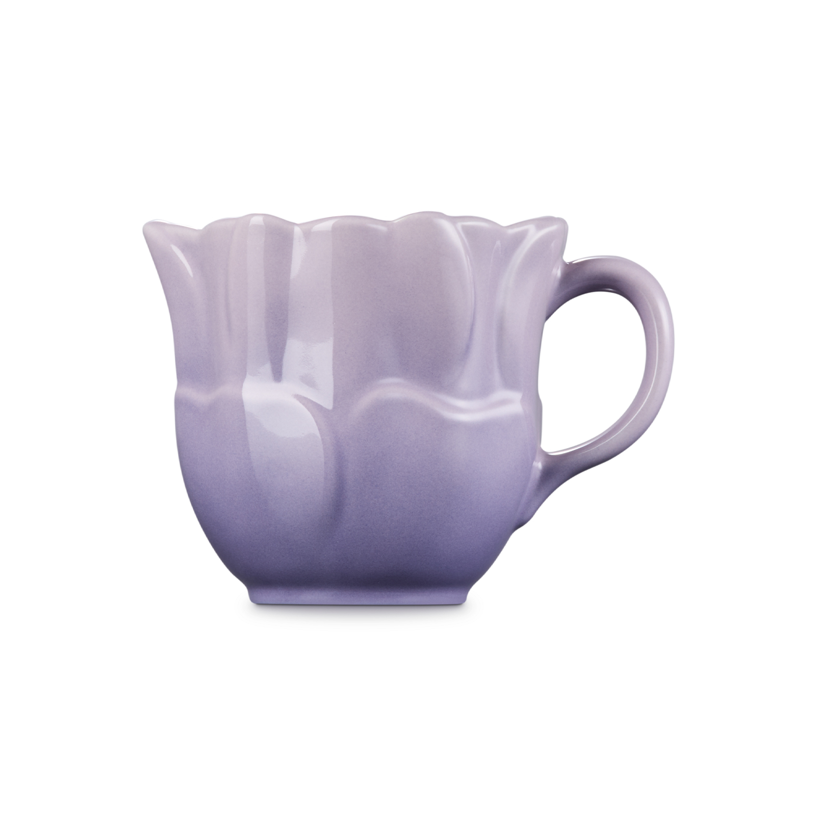 銀蓮花花瓣造型陶瓷杯 image number 2