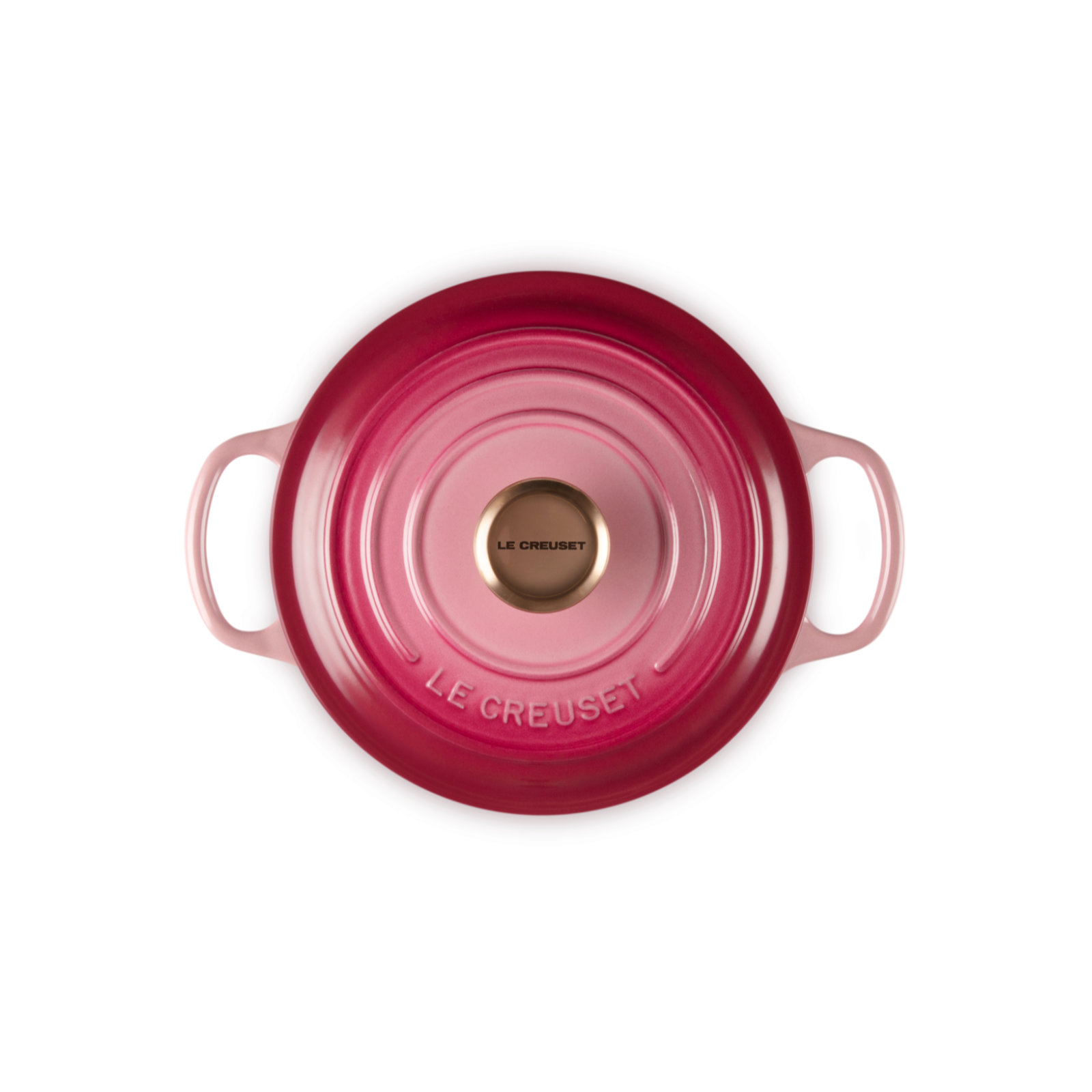 圓形琺瑯鑄鐵鍋 (銅色鍋蓋頭) image number 3