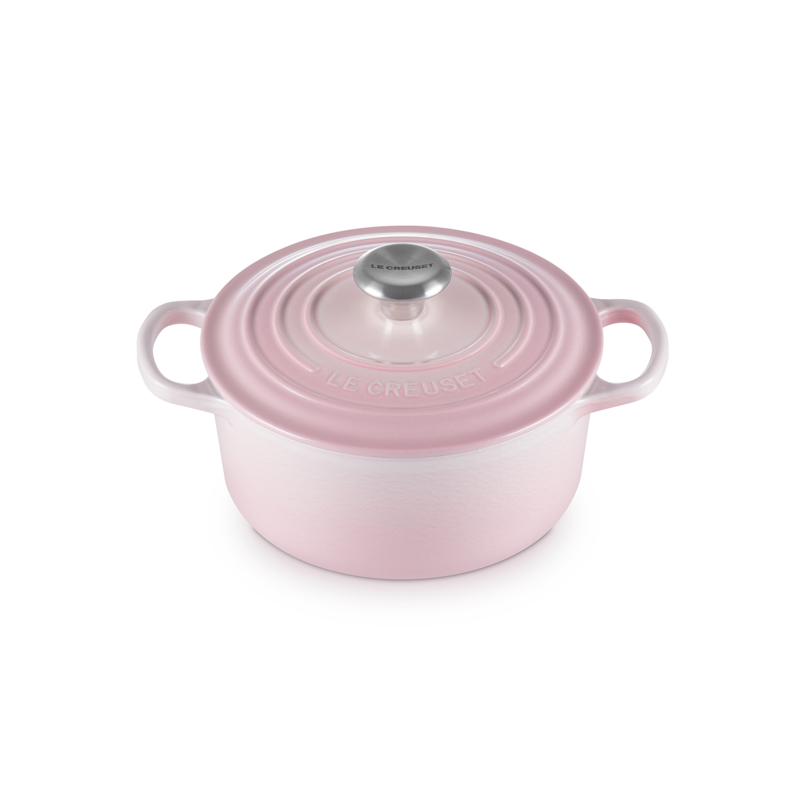 Round Casserole 18cm Shell Pink 777 | Le Creuset Hong Kong
