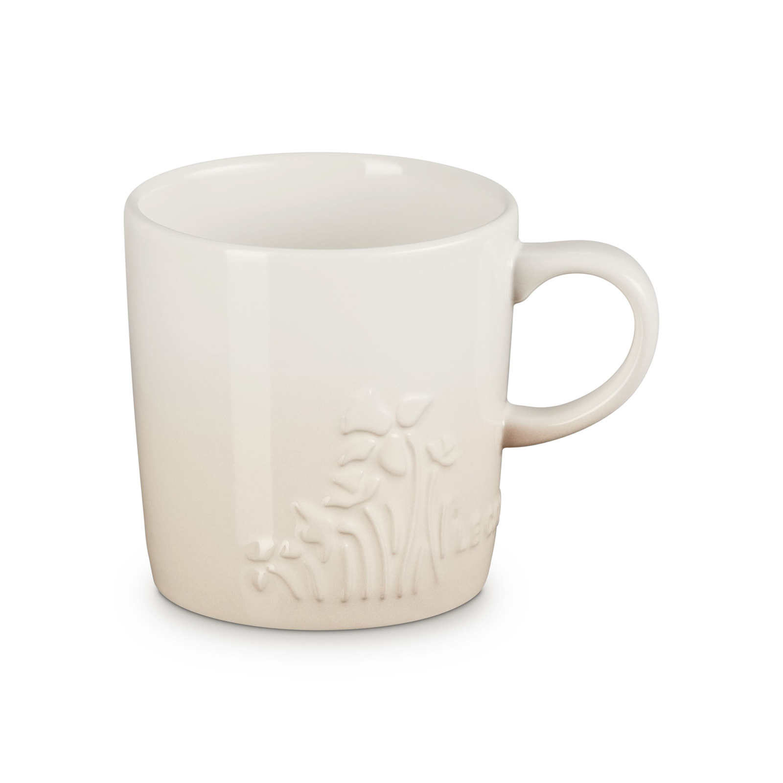Jardin Relief London Embossed Coffee Mug 350ml Meringue