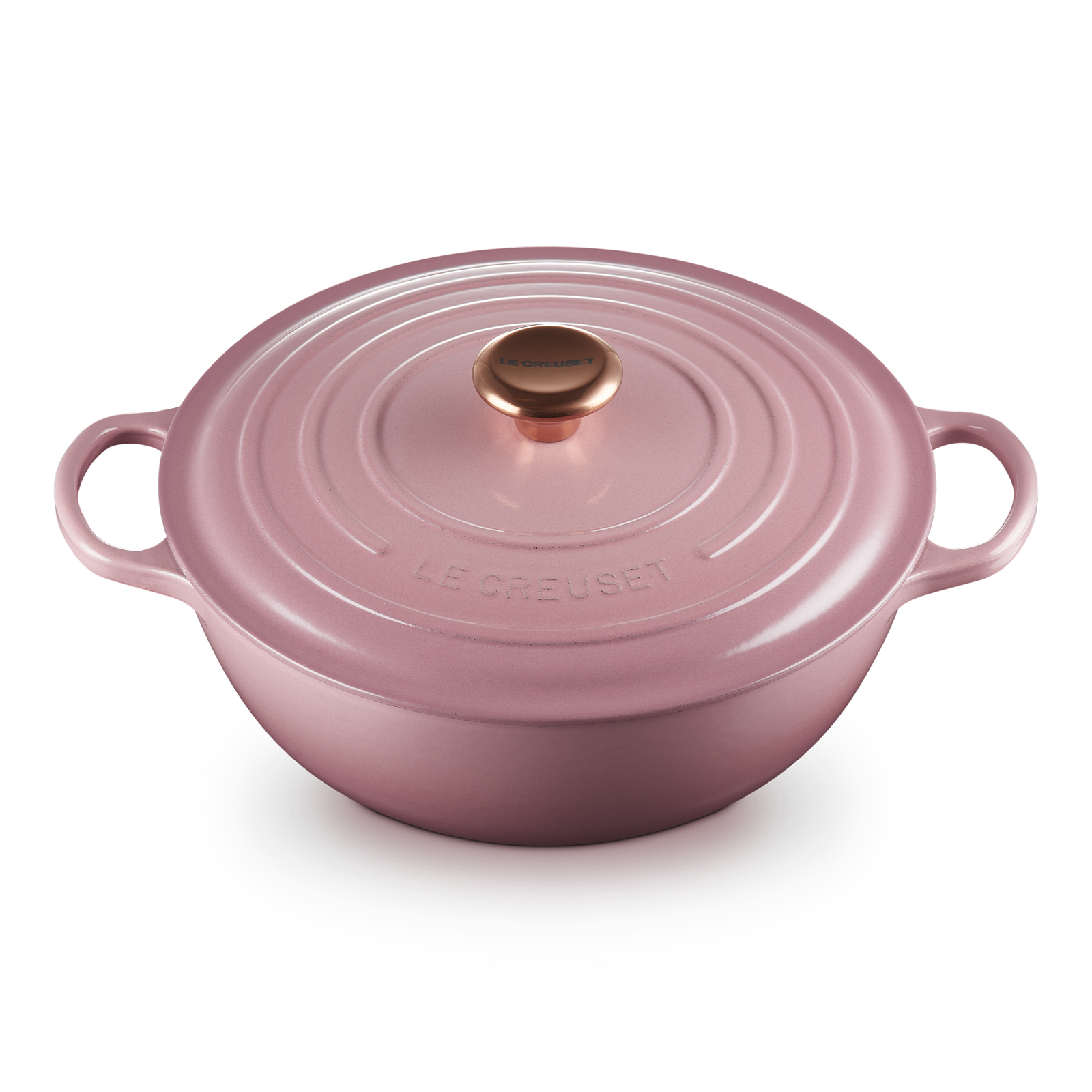 琺瑯鑄鐵深炒鍋(銅色鍋蓋頭) image number 1