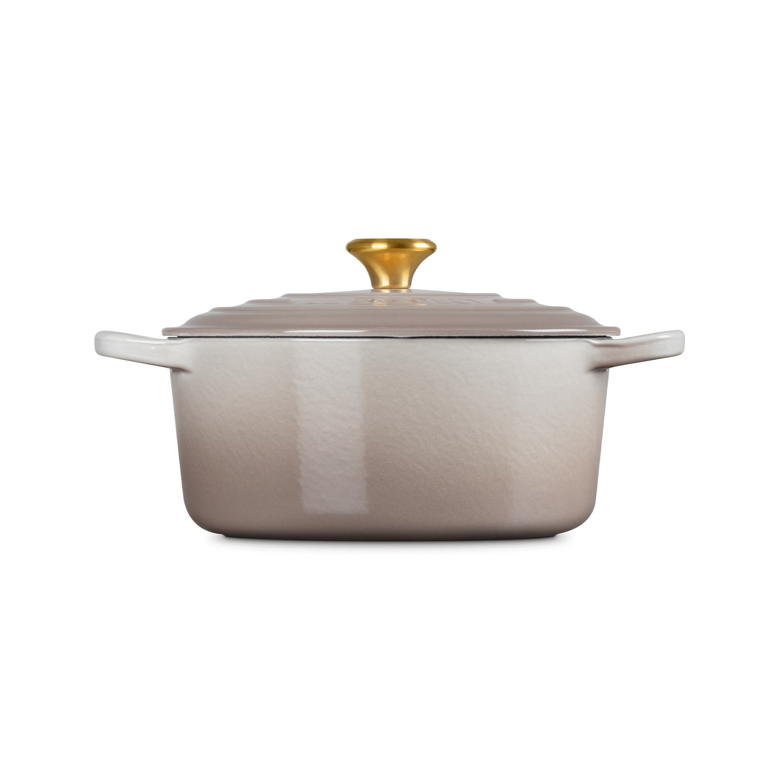 Round Casserole (Gold Knob) image number 2