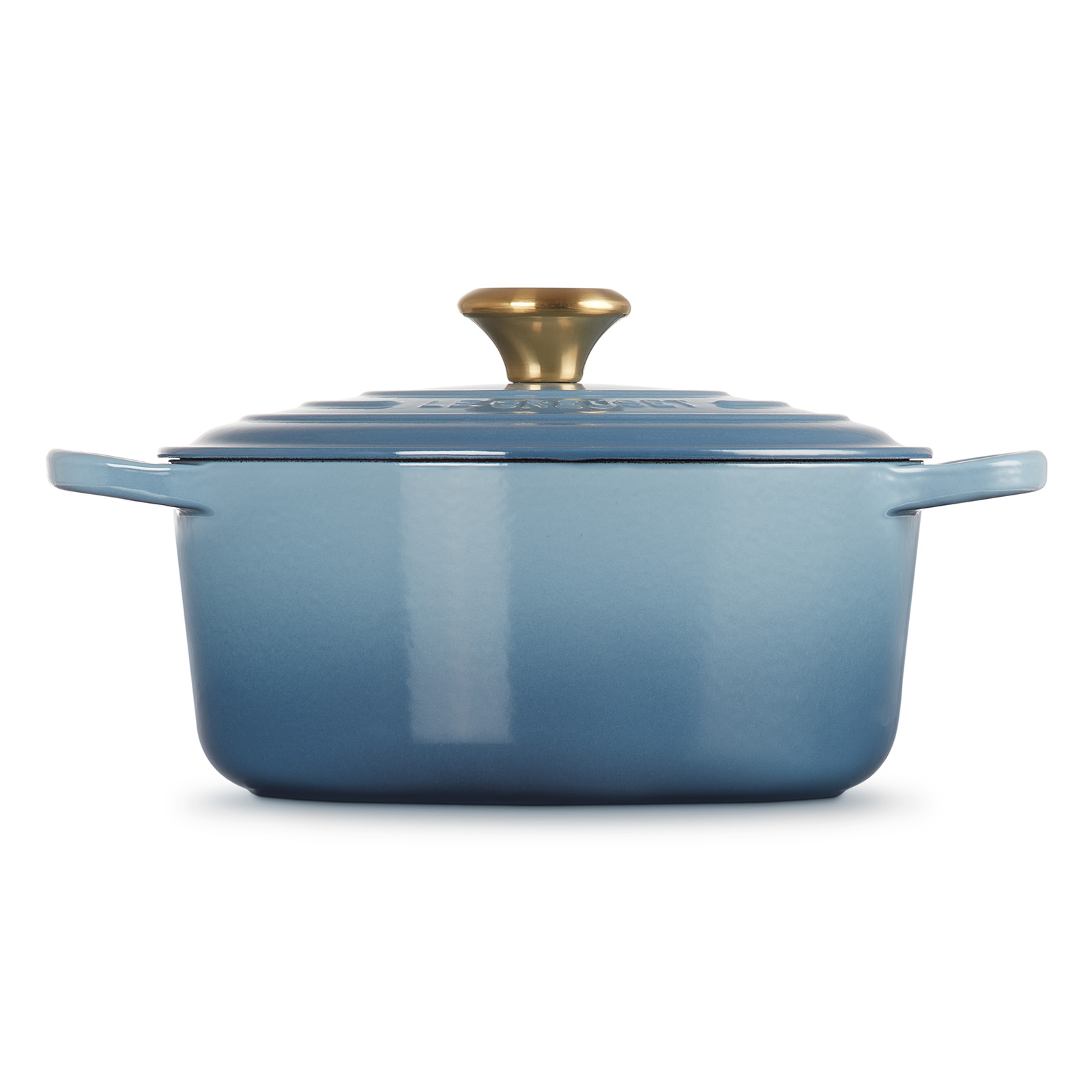 Round Casserole (Gold Knob) image number 2