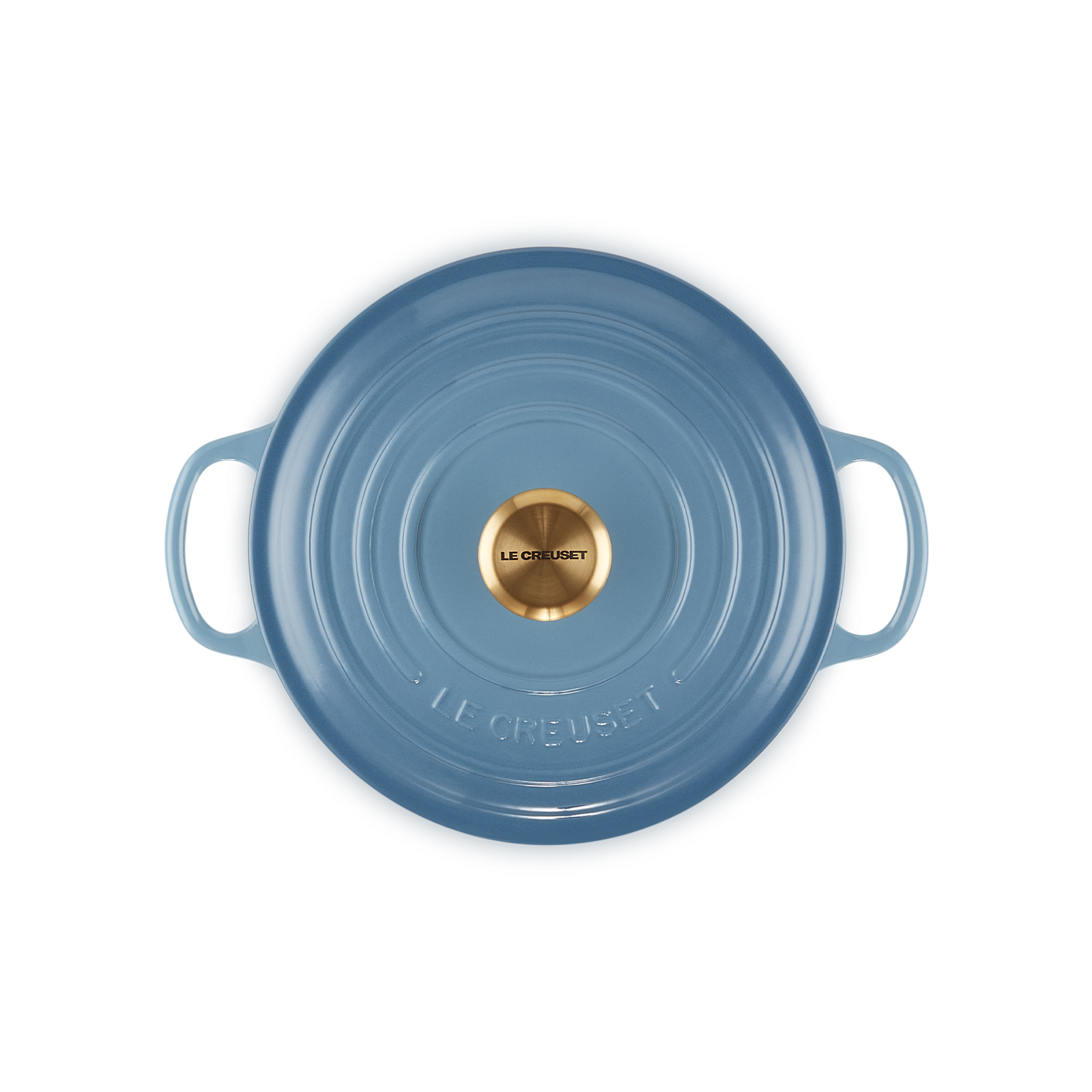 Round Casserole (Gold Knob) image number 3